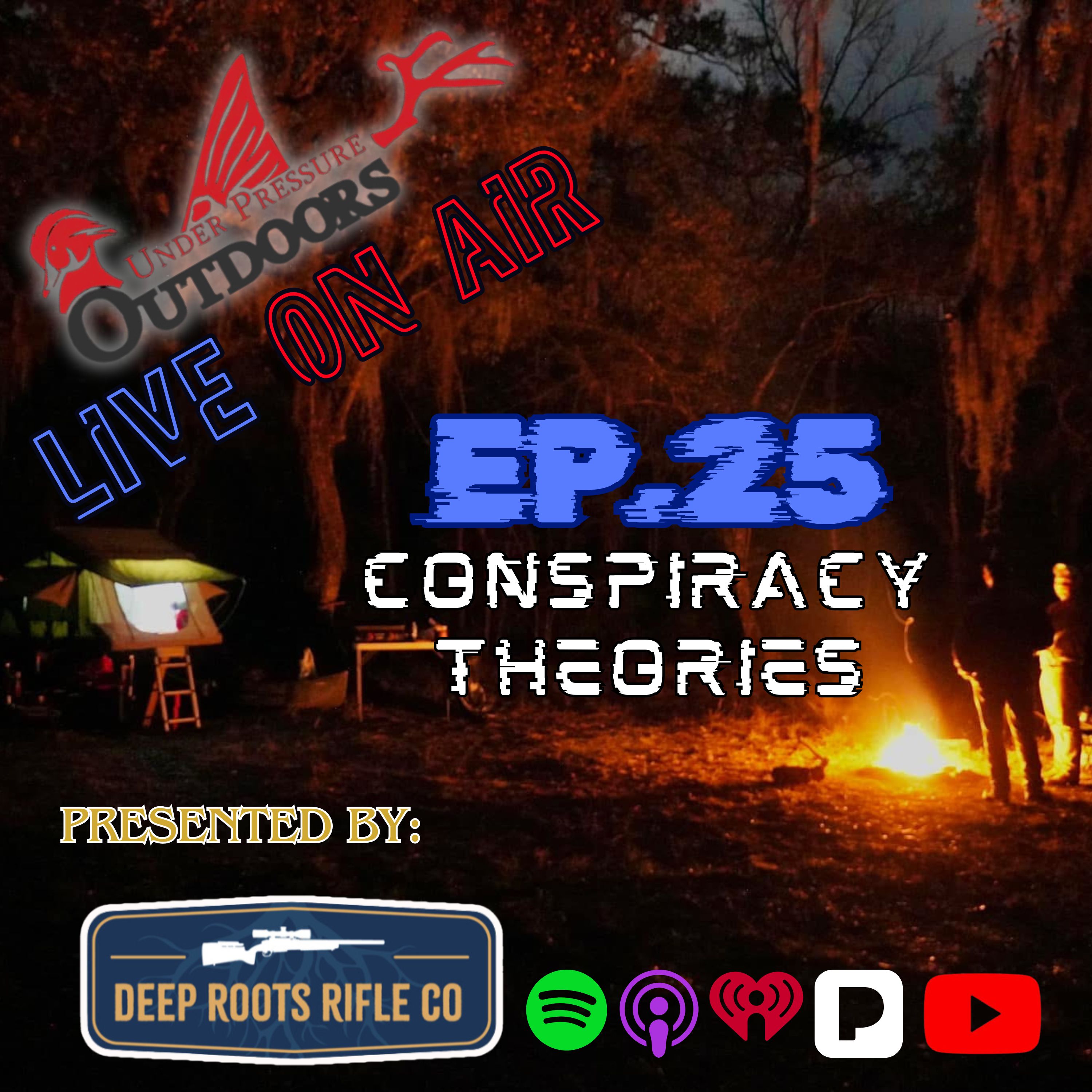 UPO Live On Air Ep. 25- Conspiracy Theories