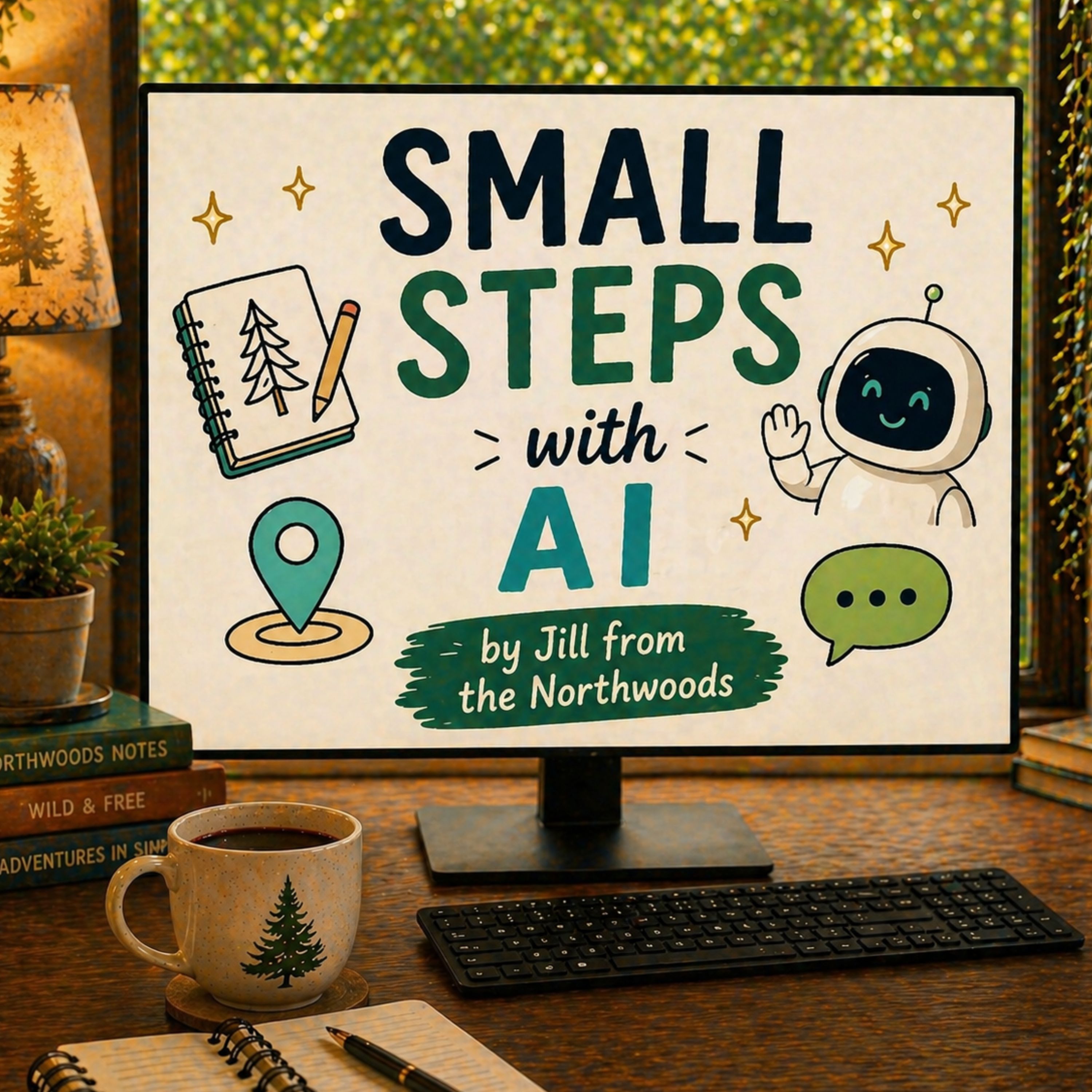 Show artwork for Small Steps with AI