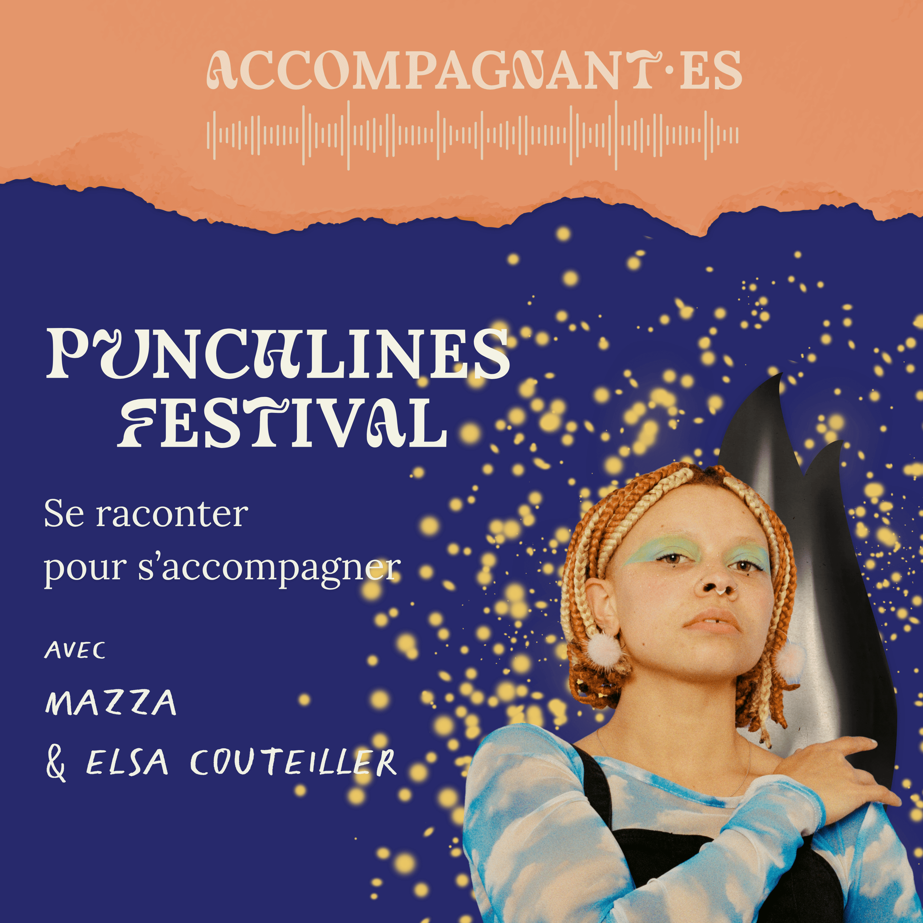 Se raconter pour s'accompagner - Le récit de soi comme espace de transformation – avec Mazza et Elsa Couteiller - Punchlines Festival édition 2 episode artwork