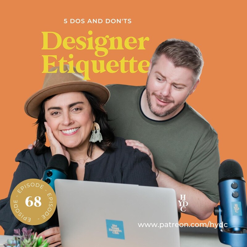 Artwork for podcast Hot Young Designers Club | Interior Design Business Podcast