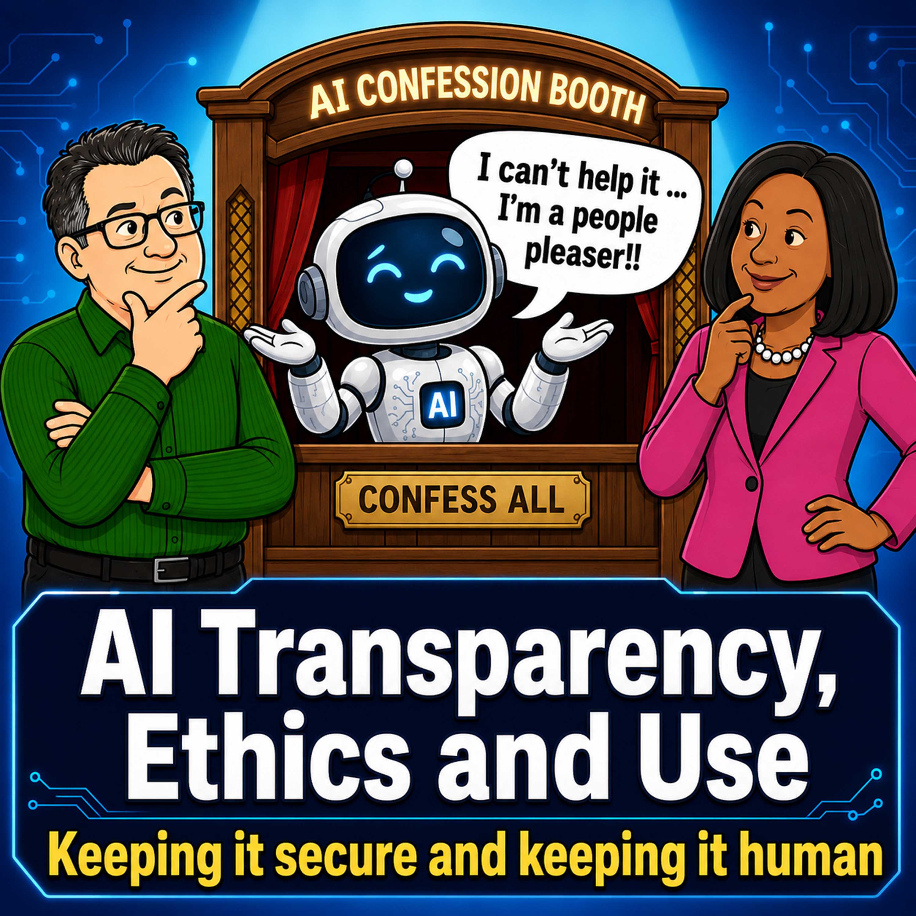 AI Ethics Made Simple: Keeping It Secure and Human episode artwork