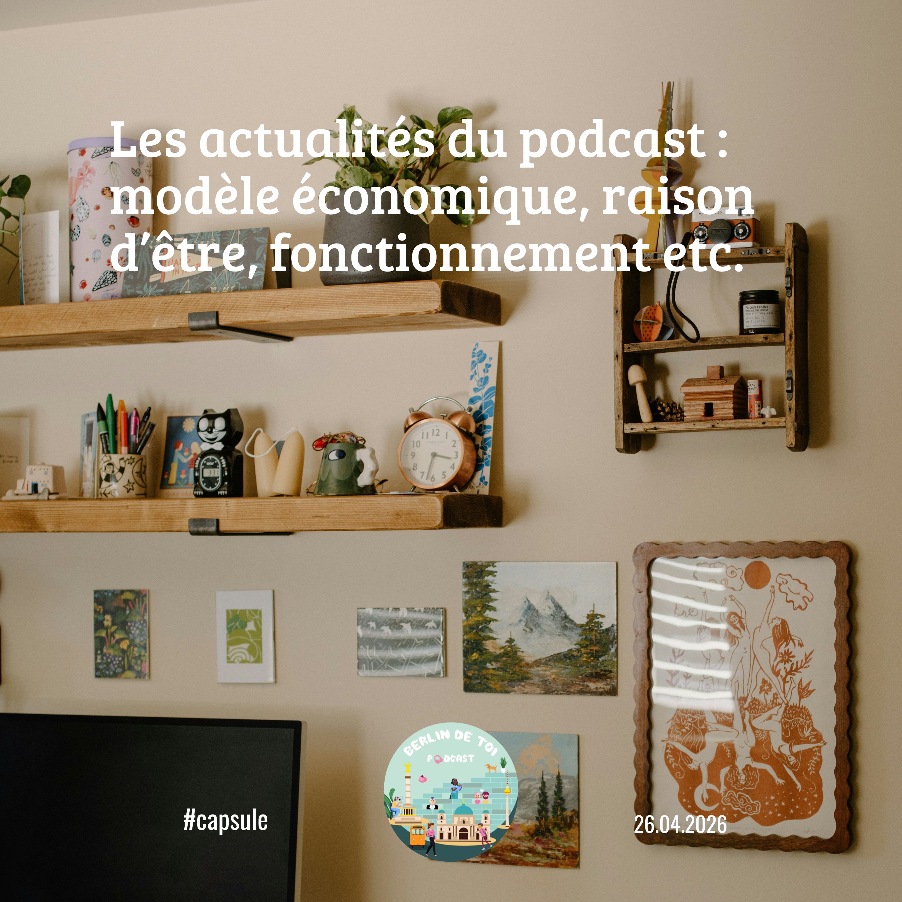 [🇫🇷#BONUS] Les actualités du podcast : modèle économique, raison d'être, fonctionnement etc.​