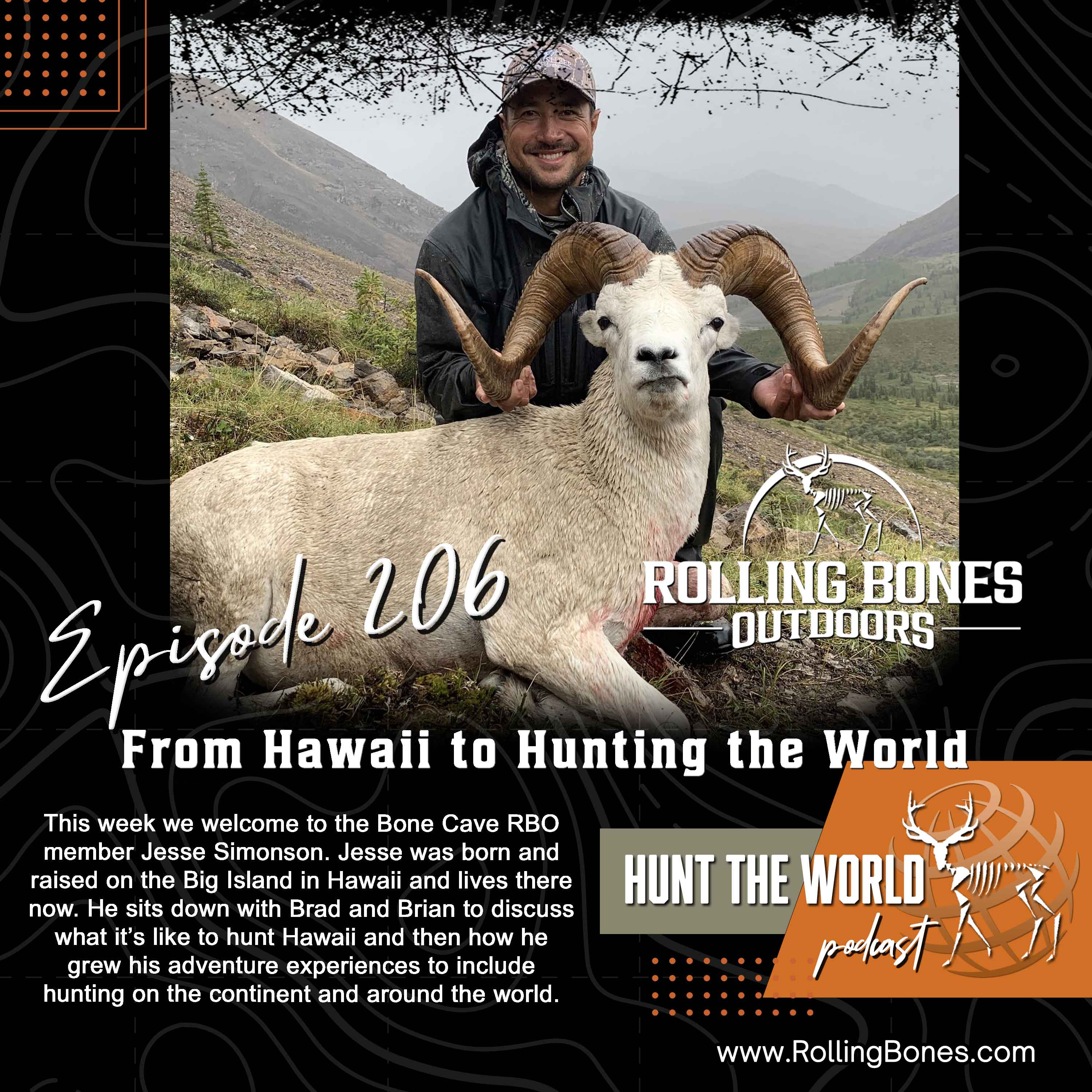 HTW- Ep 206 Growing up Hunting Hawaii - Then the World with RBO's Jesse Simonson