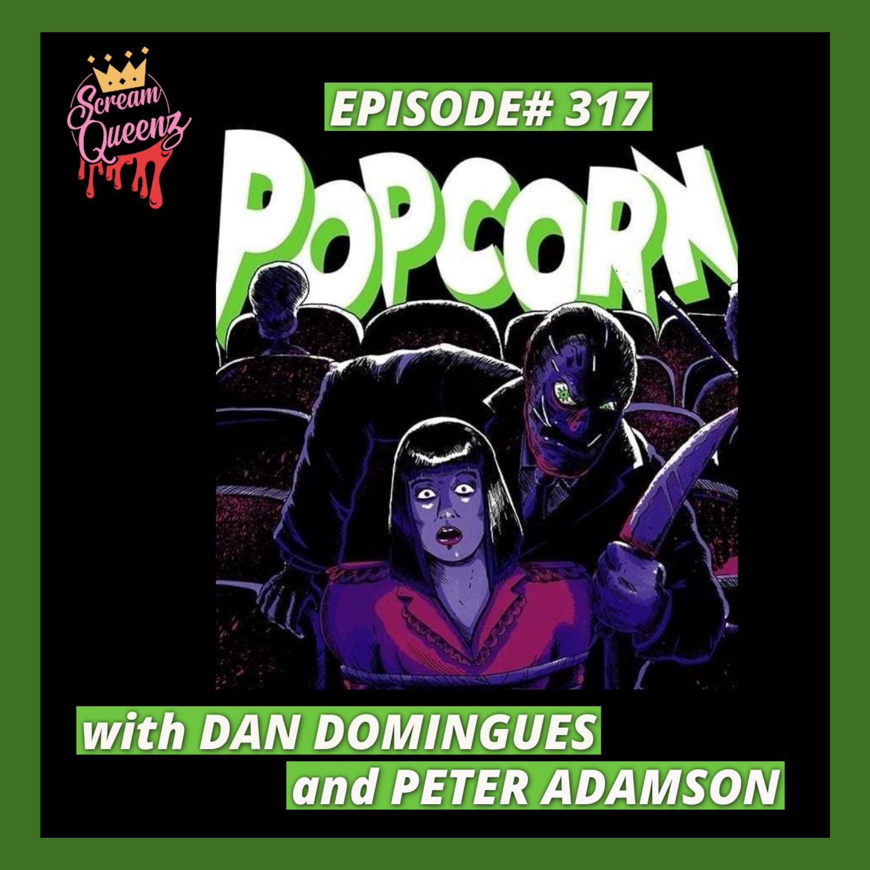 POPCORN (1991) with DAN DOMINGUES & PETER ADAMSON