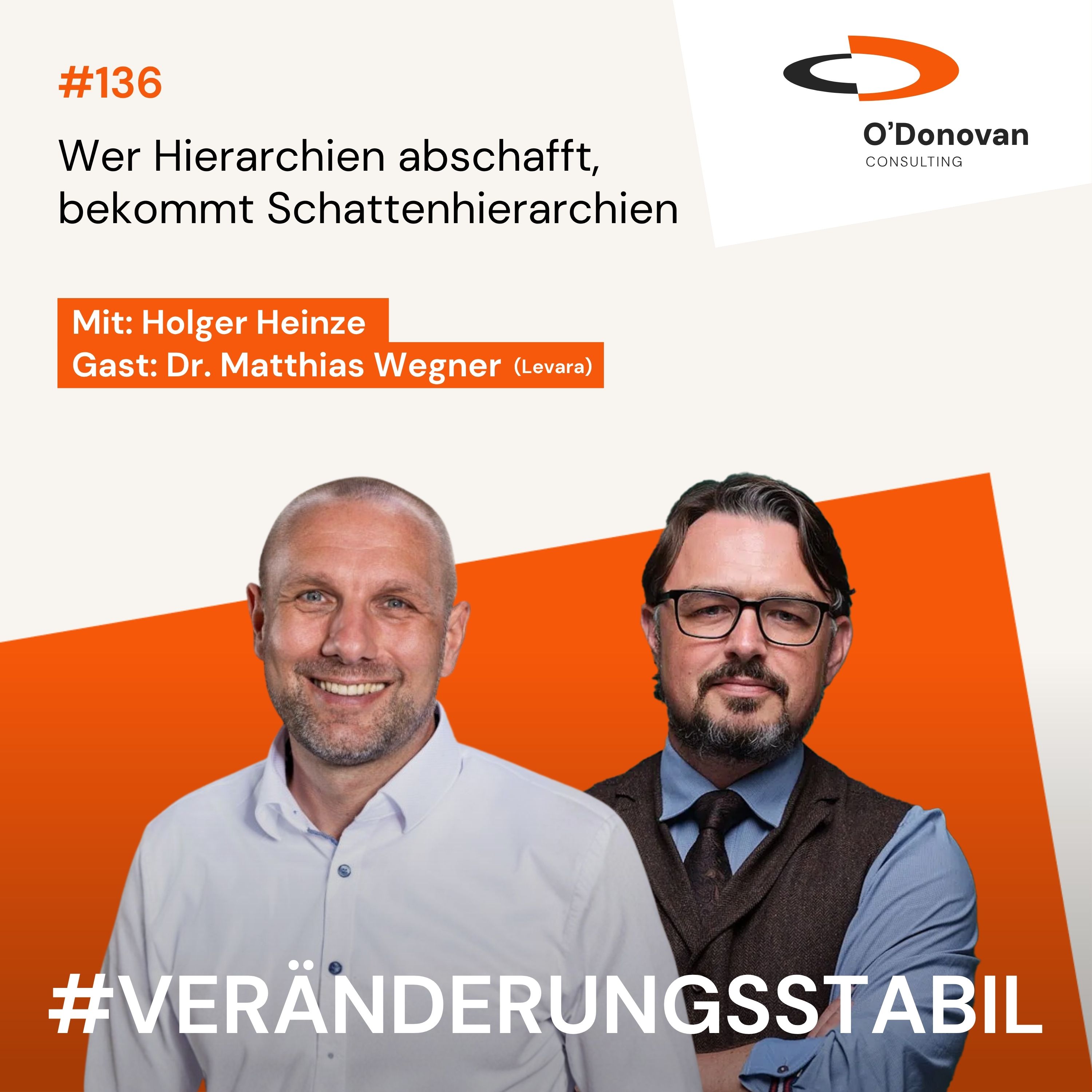Ep. 136: Wer Hierarchien abschafft, bekommt Schattenhierarchien (Talk mit Dr. Matthias Wegner)