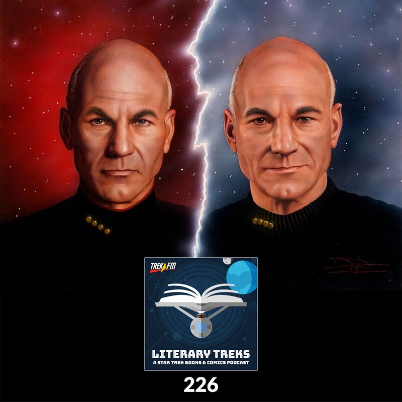 Artwork for podcast Literary Treks: A Star Trek Books and Comics Podcast