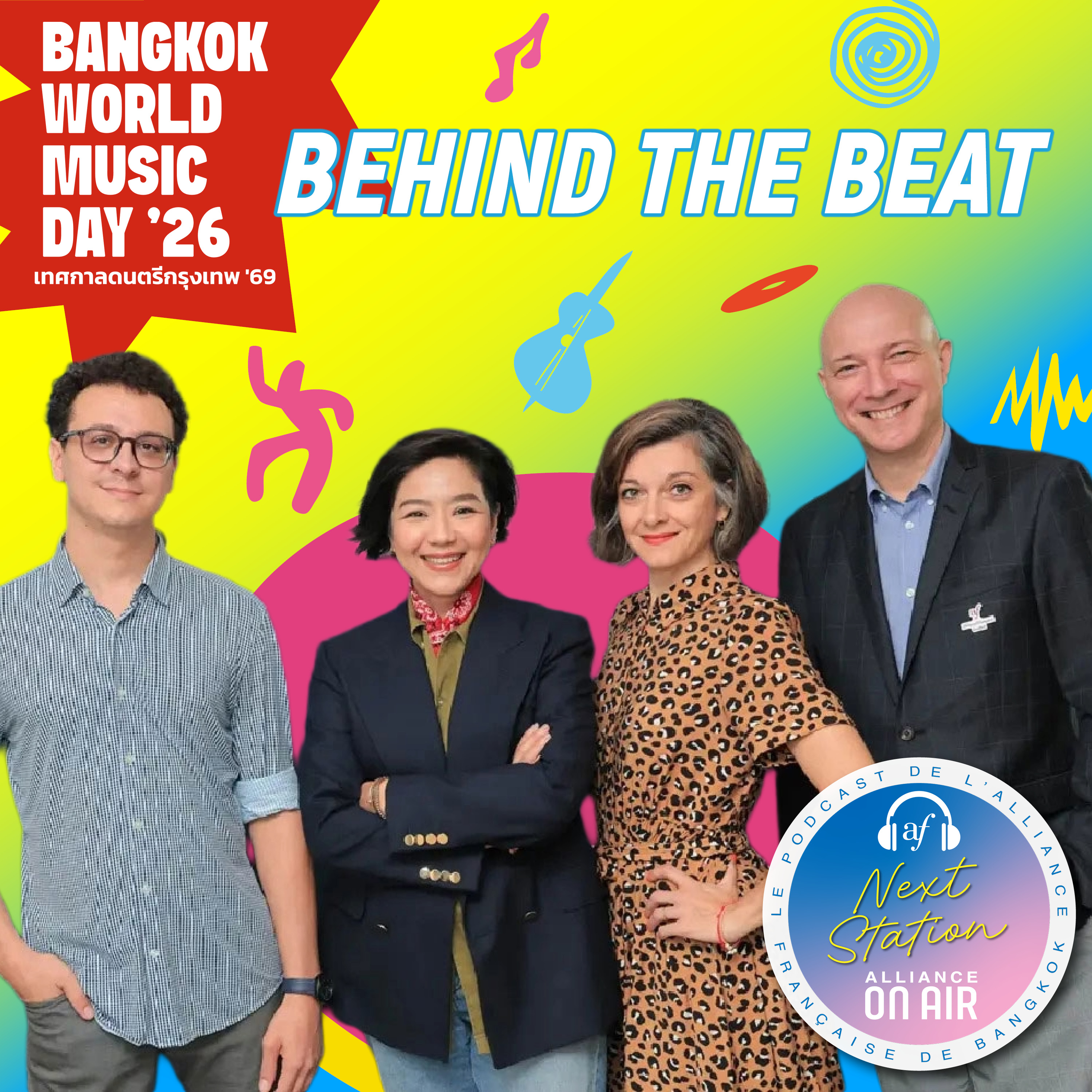 Behind the Beat - Bangkok World Music Day 2026 episode artwork