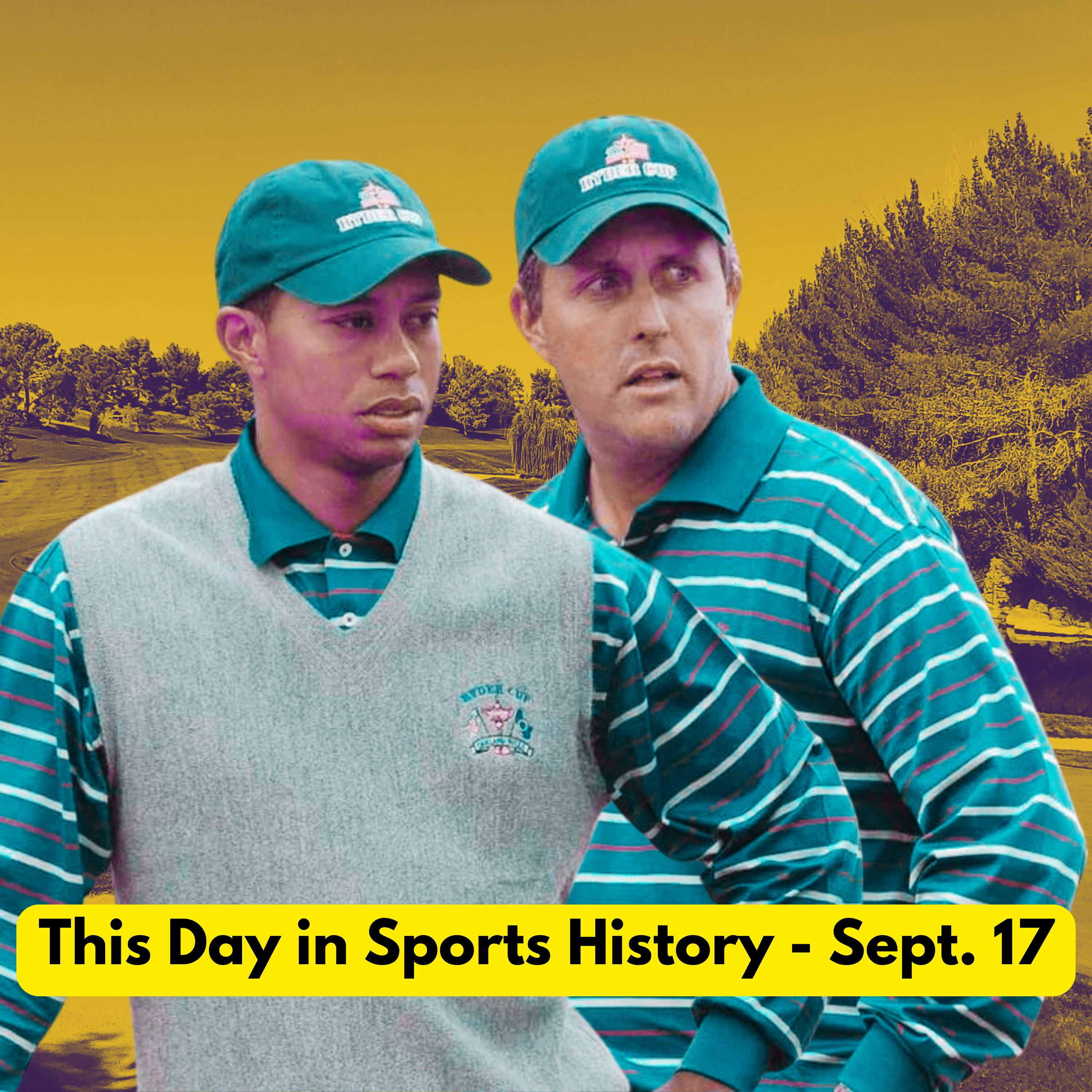 Tiger and Phil Ryder Cup Disaster Bronco Nagurski rule, and Tark's debut upset - This DiSH for Sept. 17