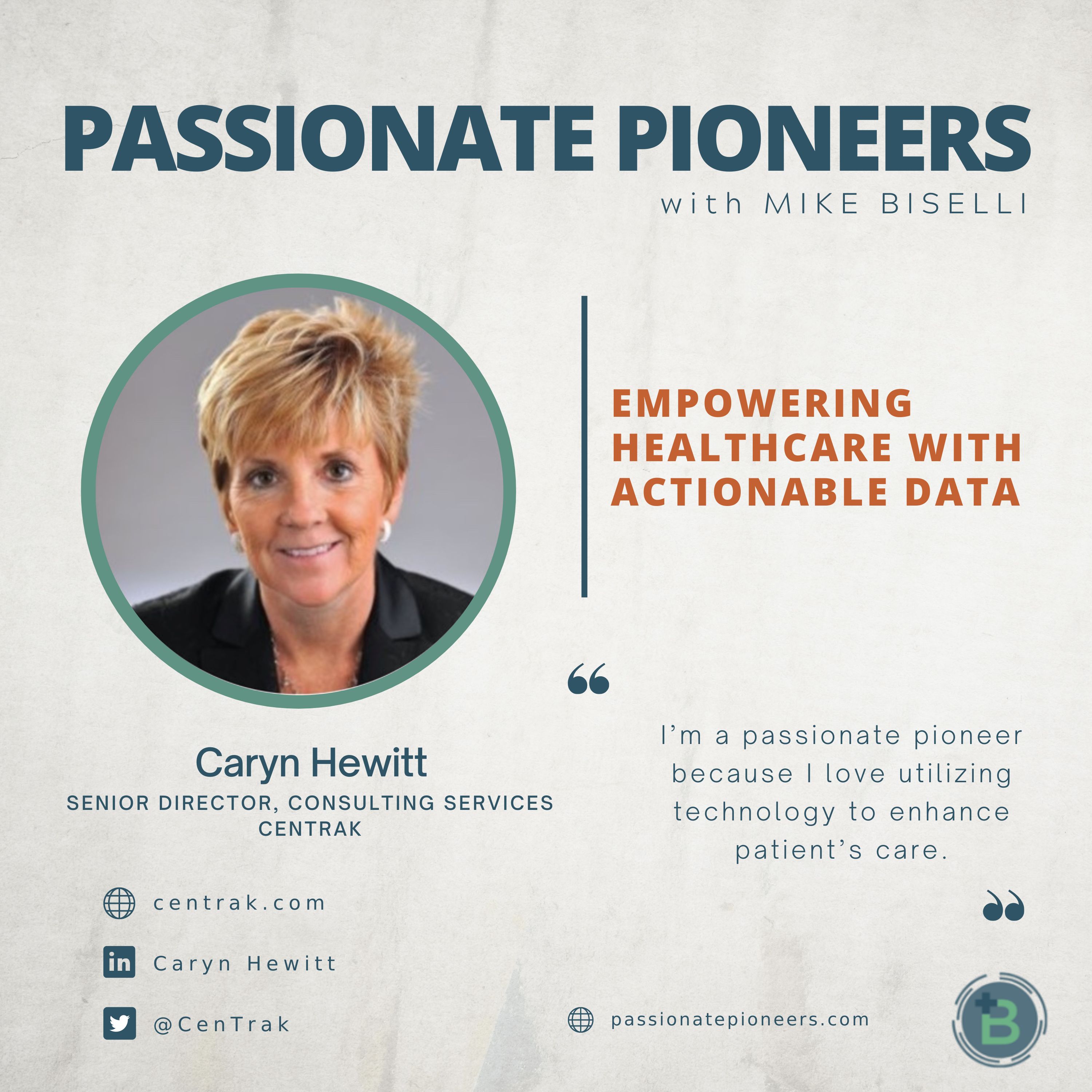 Empowering Healthcare with Actionable Data with Caryn Hewitt