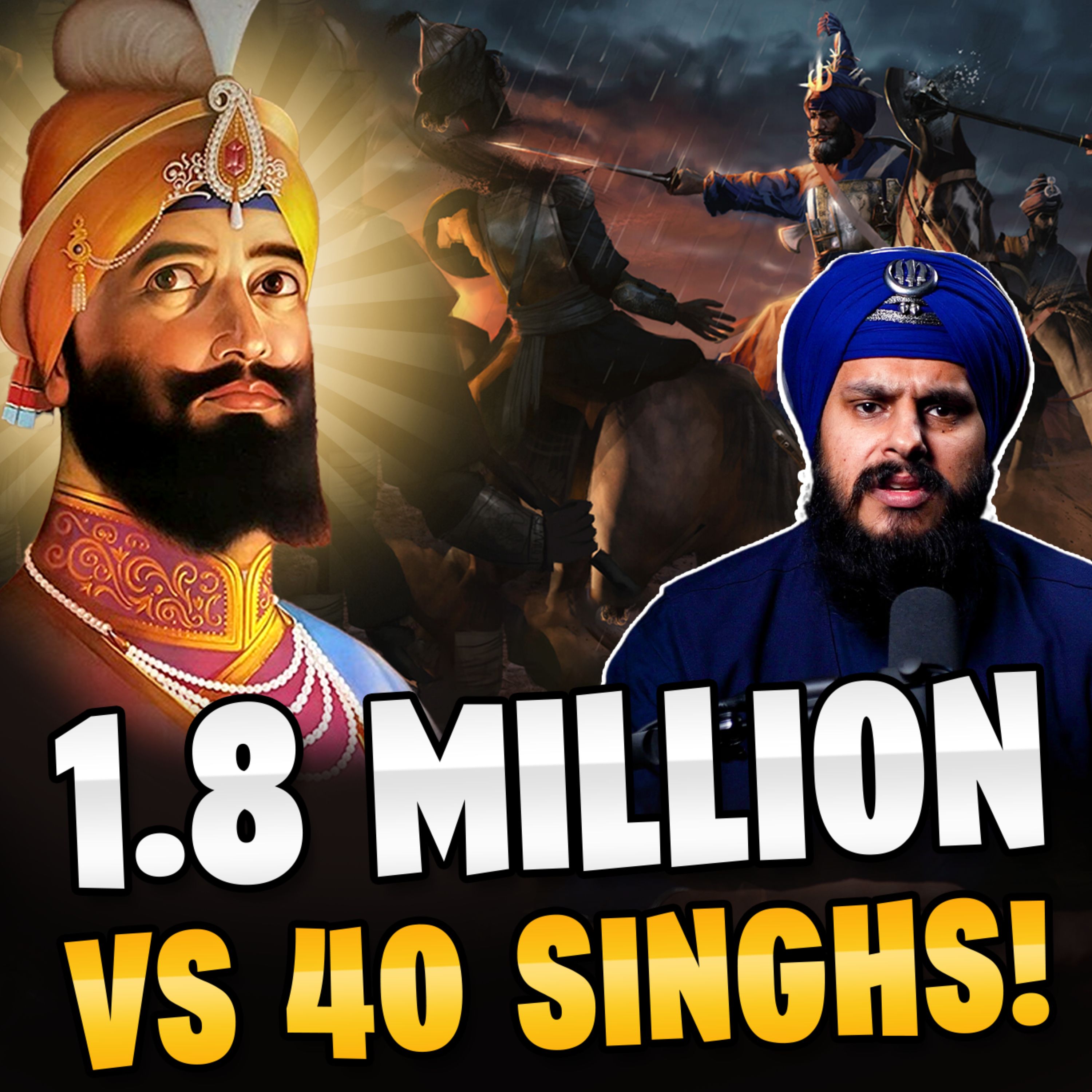 [EPIC] BATTLE OF CHAMKAUR – 40 Sikhs Against the World!