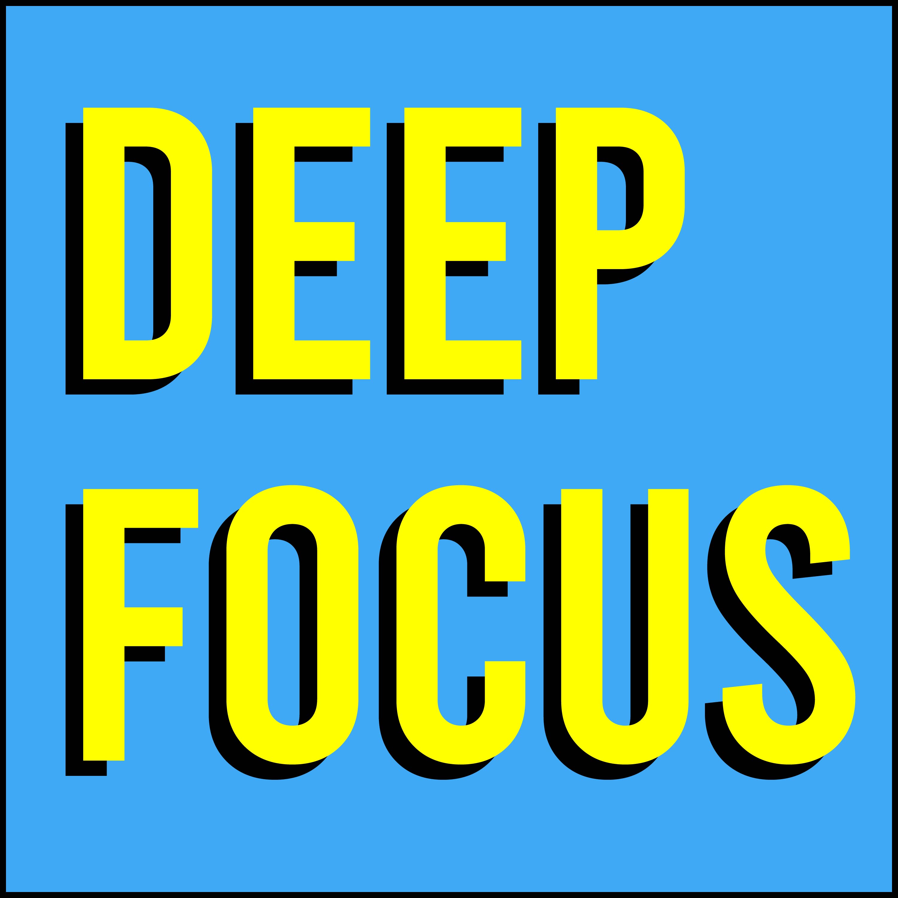Artwork for Deep Focus