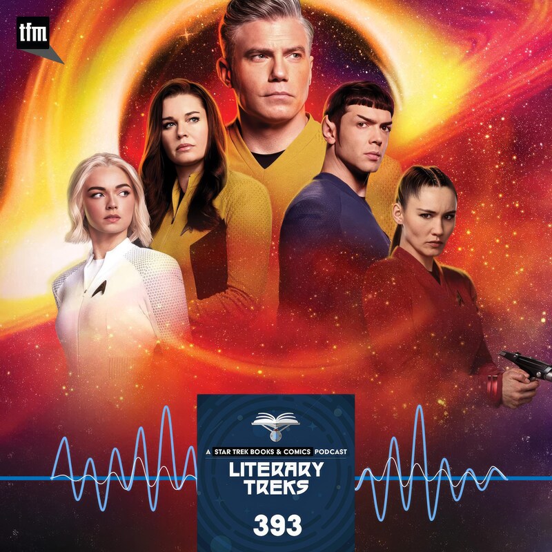 Artwork for podcast Literary Treks: A Star Trek Books and Comics Podcast