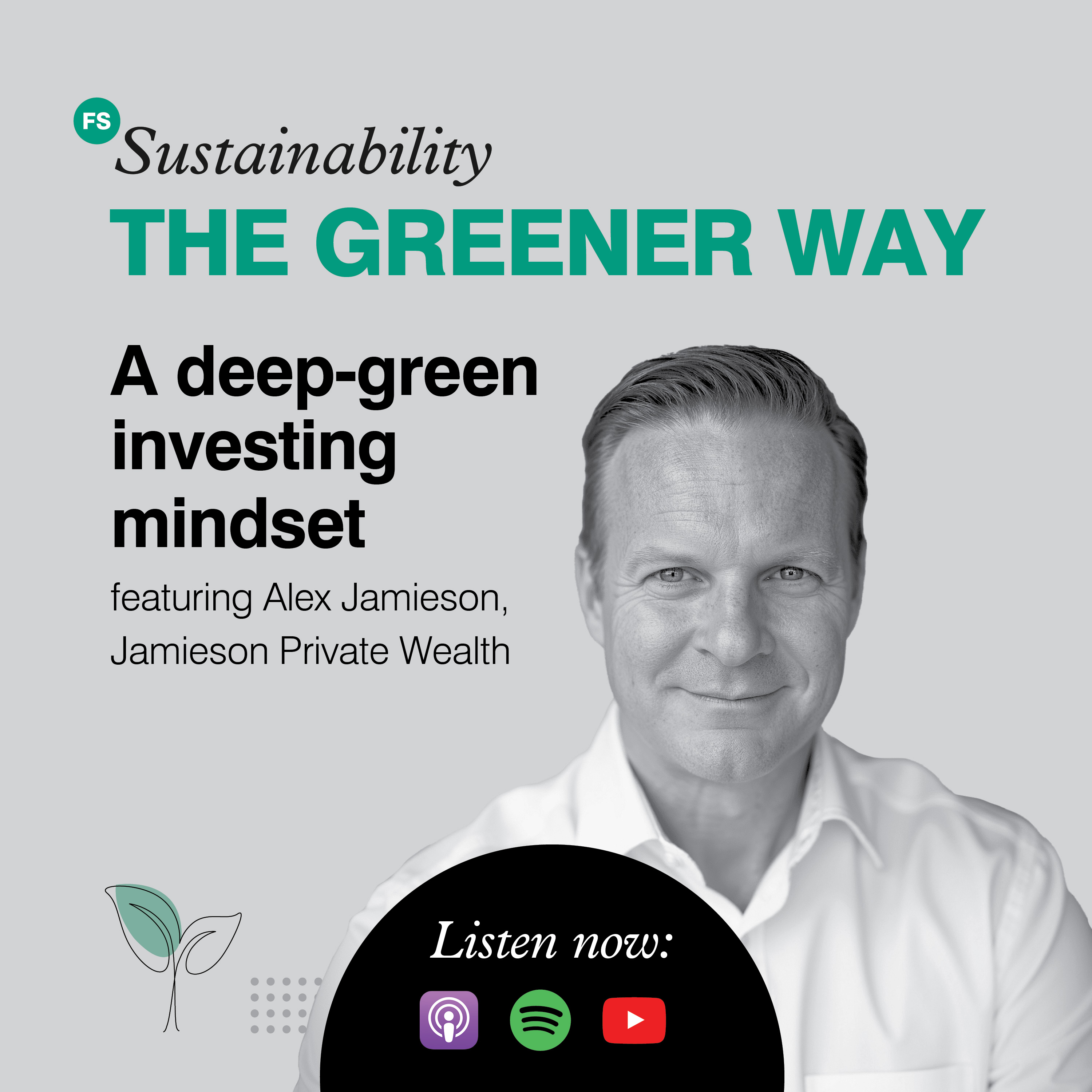 A deep-green investing mindset