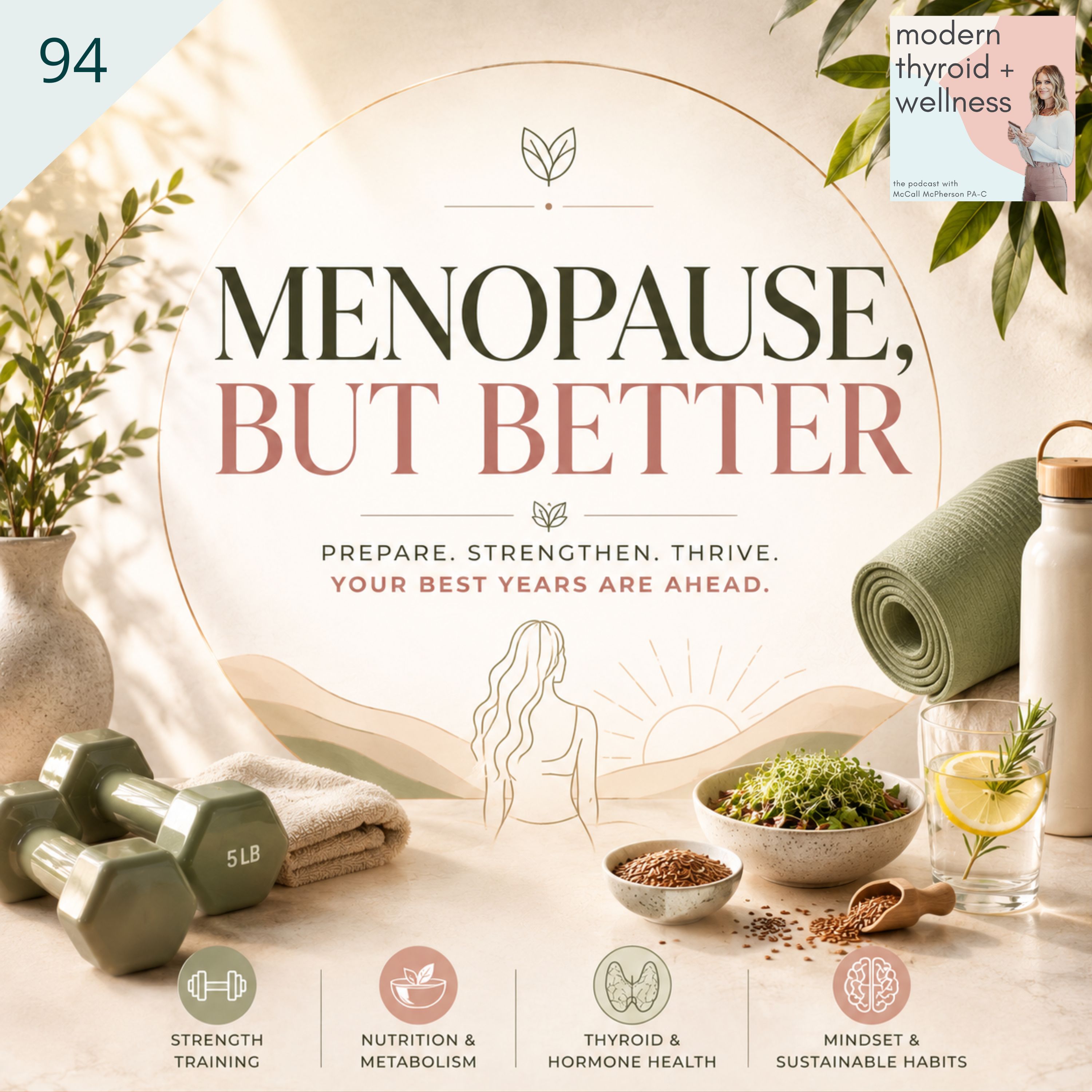 94: Menopause Is Not the End: How to Prepare Your Body to Thrive in Midlife with Lisa Jedan episode artwork