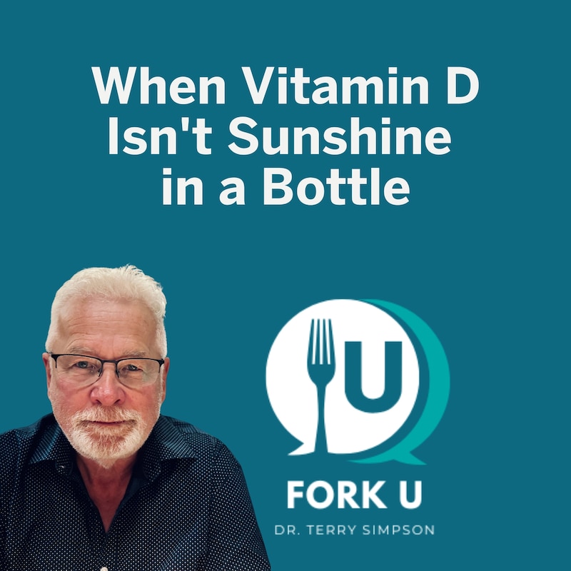Artwork for podcast Fork U with Dr. Terry Simpson