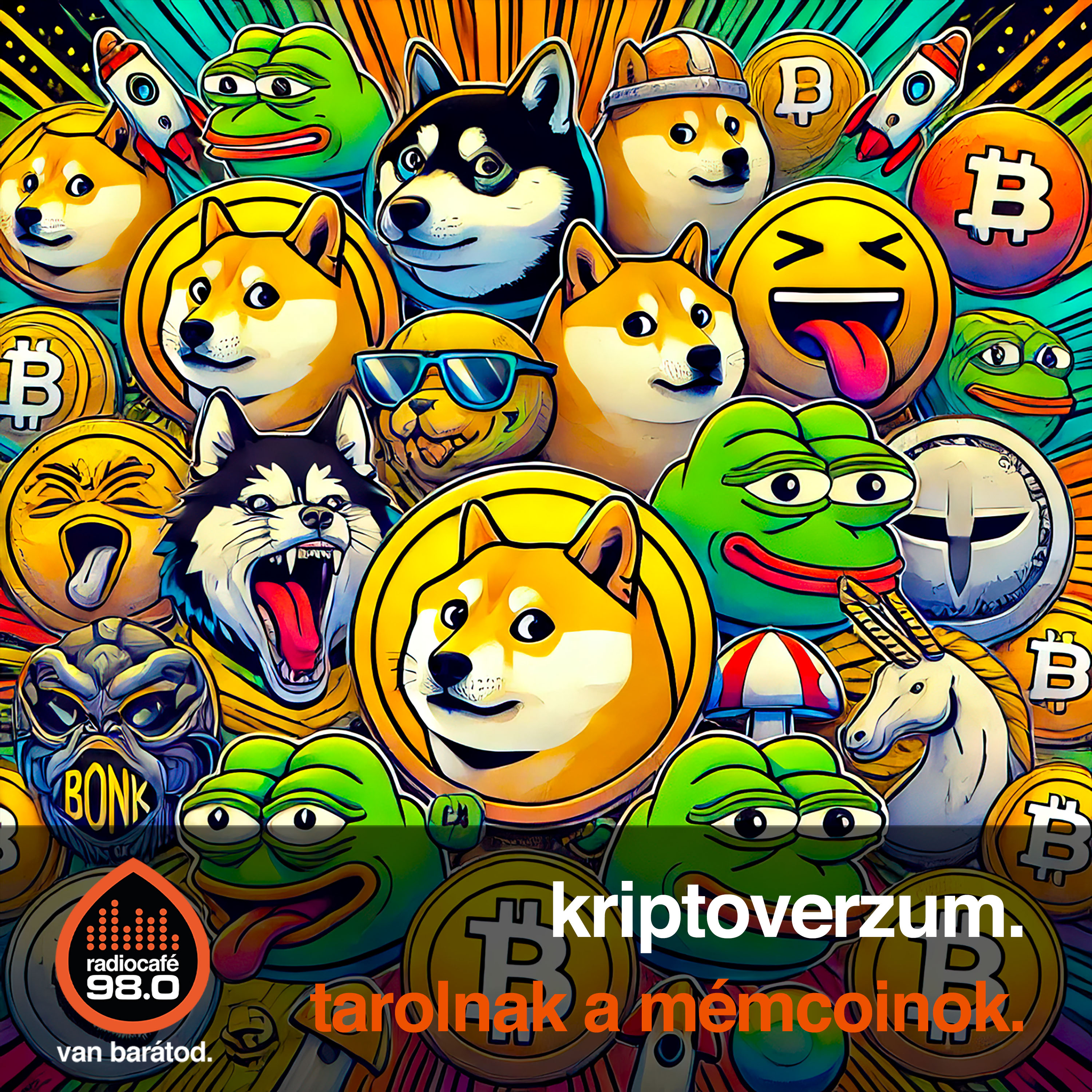 #078 - Tarolnak a mémcoinok a kriptopiaci lendületben (2024-12-09) episode artwork