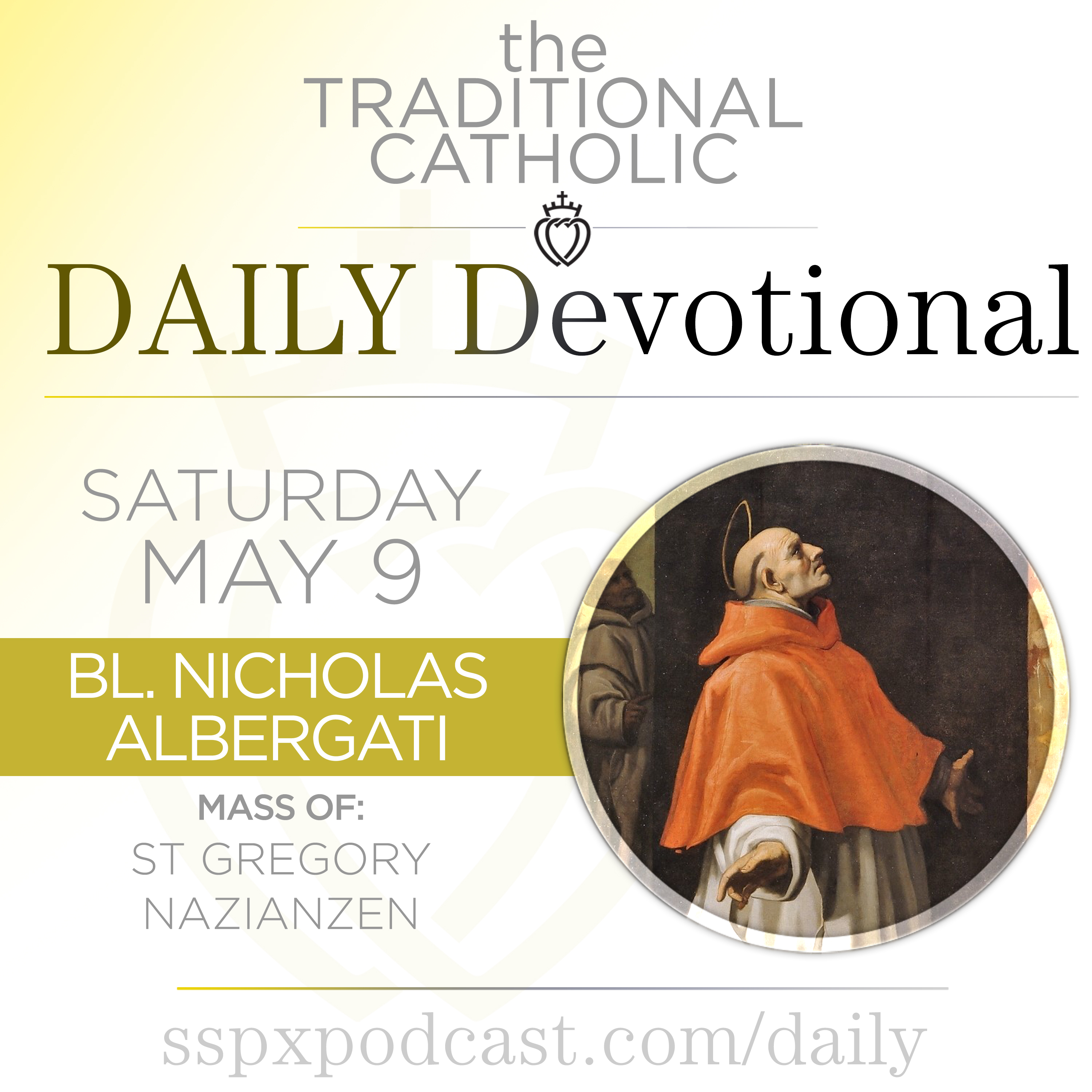 May 9 – S Gregory Nazianzen / Bl Nicholas Albergati episode artwork