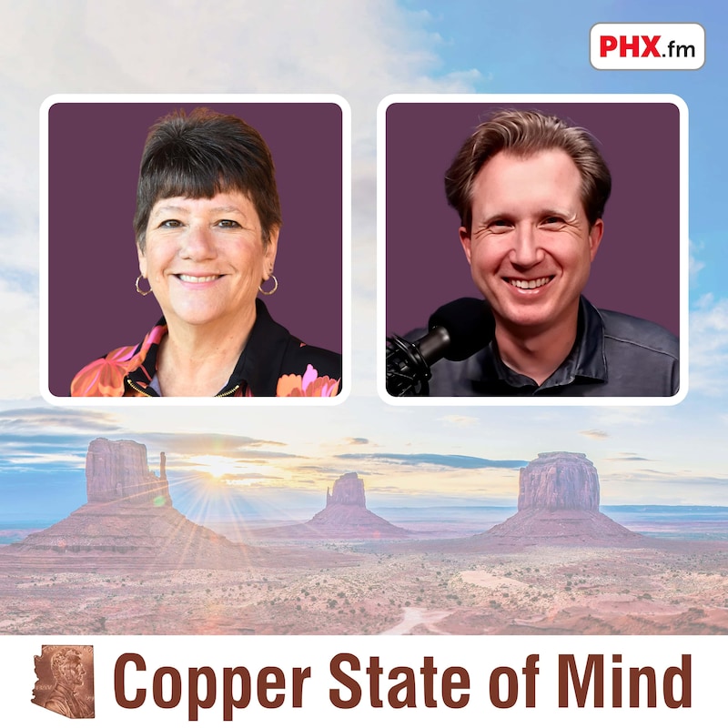 Artwork for podcast Copper State of Mind: public relations, media, and marketing in Arizona