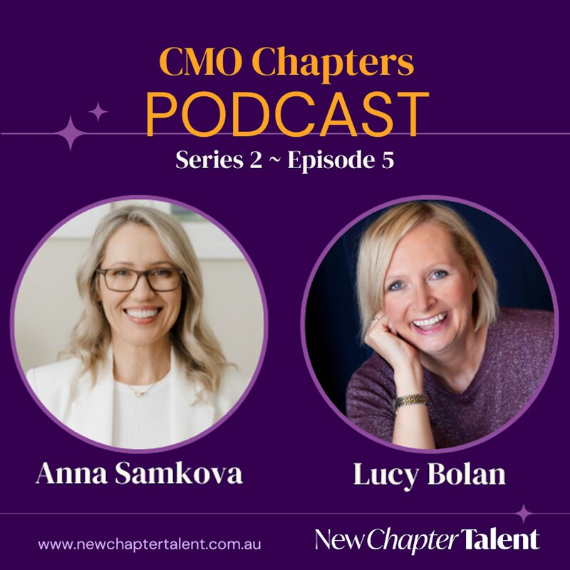 Artwork for podcast CMO Chapters Podcast with Lucy Bolan