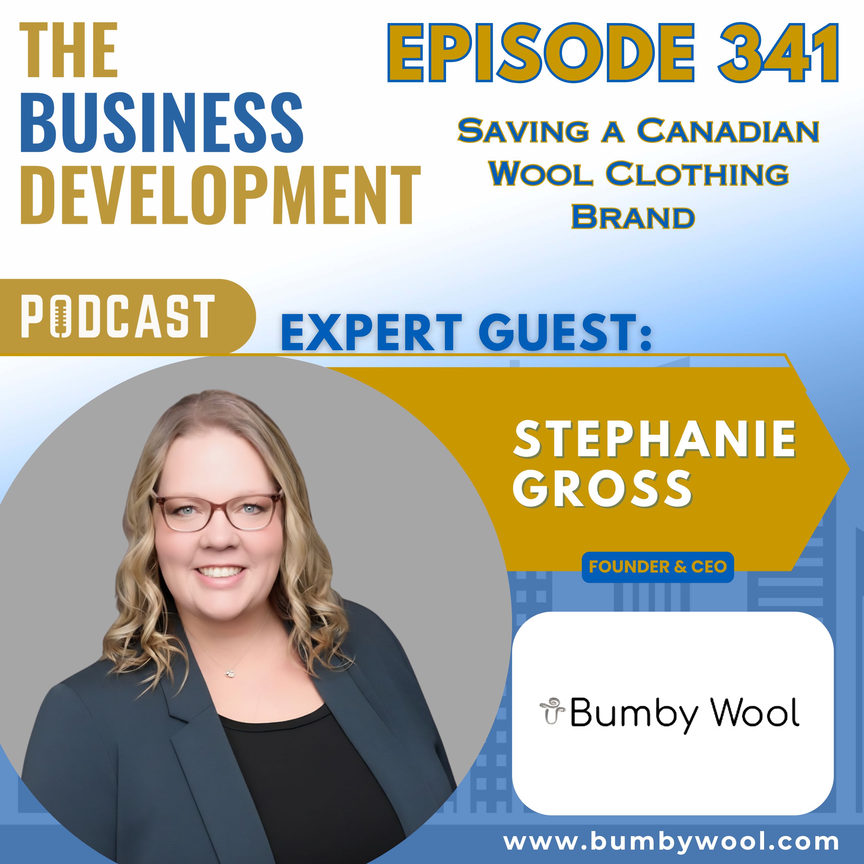 Saving a Canadian Wool Clothing Brand with Stephanie Gross episode artwork
