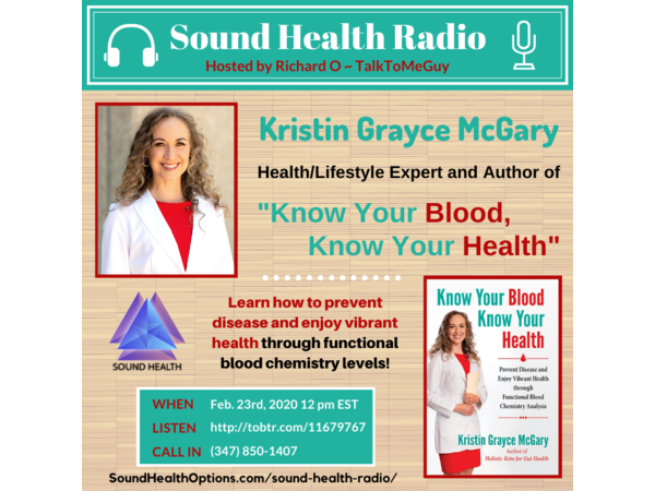 Kristin Grayce McGary - Know Your Blood, Know Your Health episode artwork