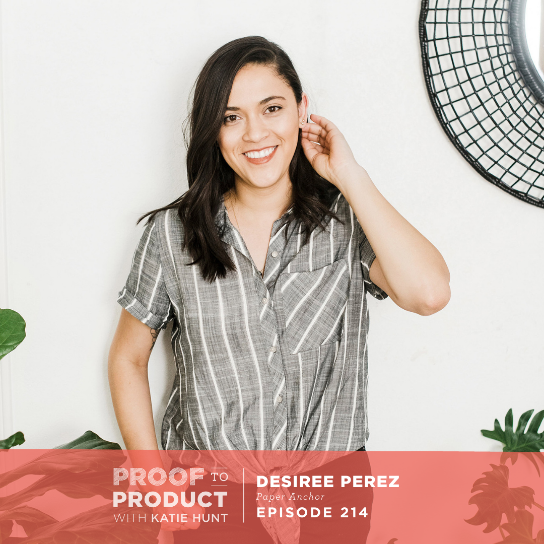 Leaving a Corporate Career with Desiree Perez, Paper Anchor