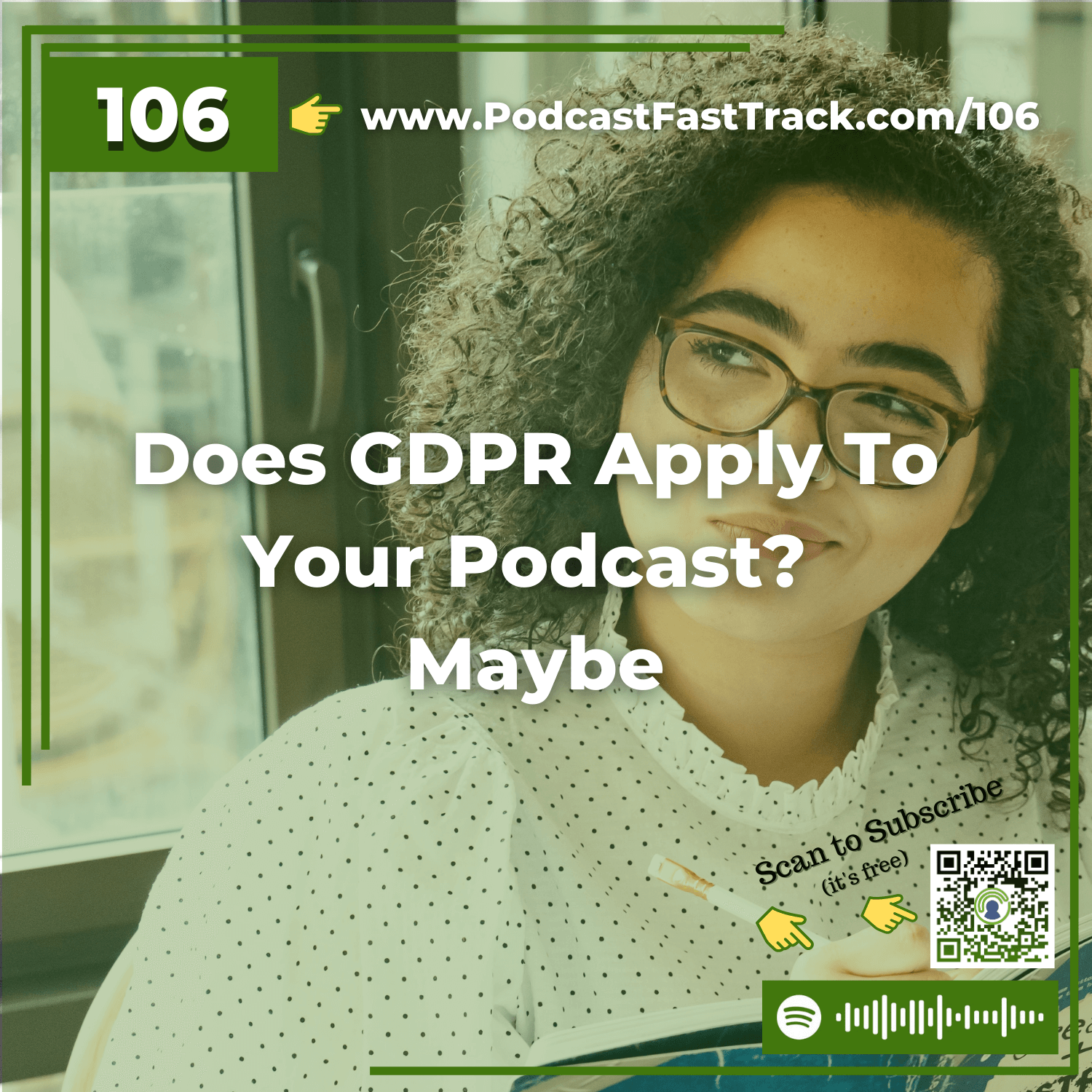106: Does GDPR Apply To Your Podcast? Maybe