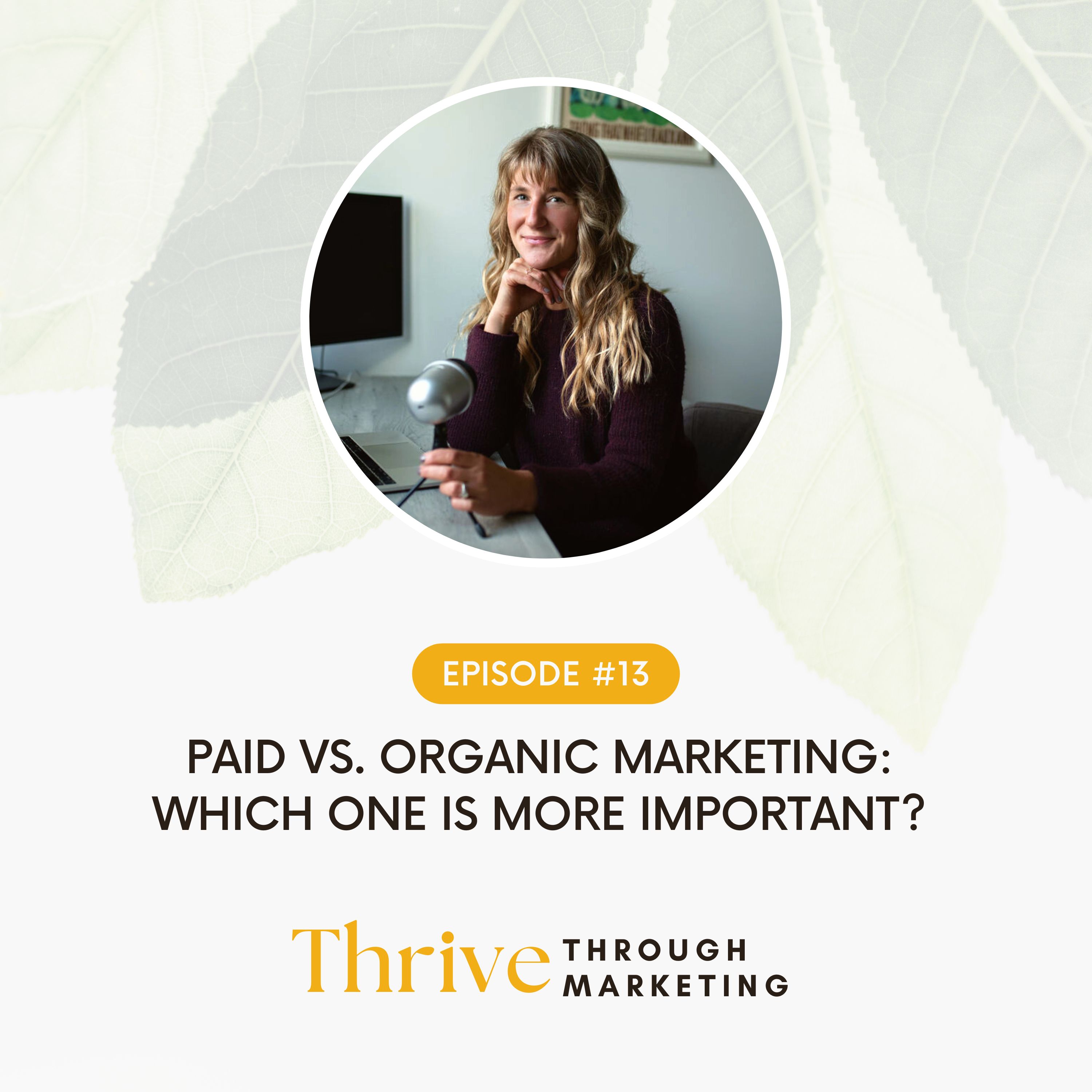 13. Paid vs. Organic Marketing: Which Is More Important?