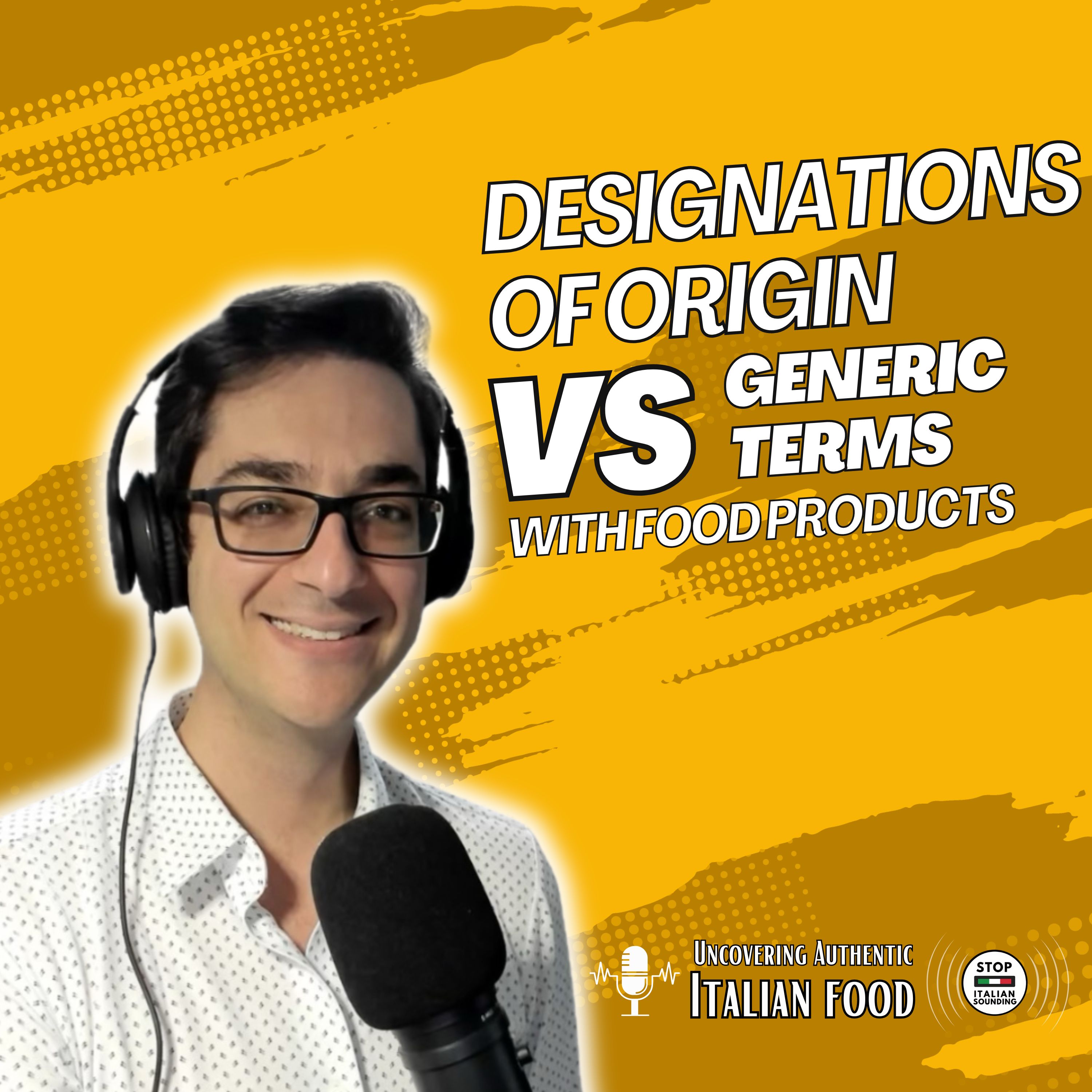 Designations of origin vs generic terms with food products