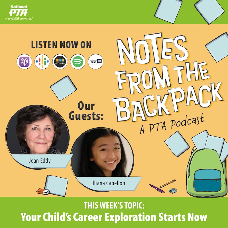 Artwork for podcast Notes from the Backpack: A PTA Podcast