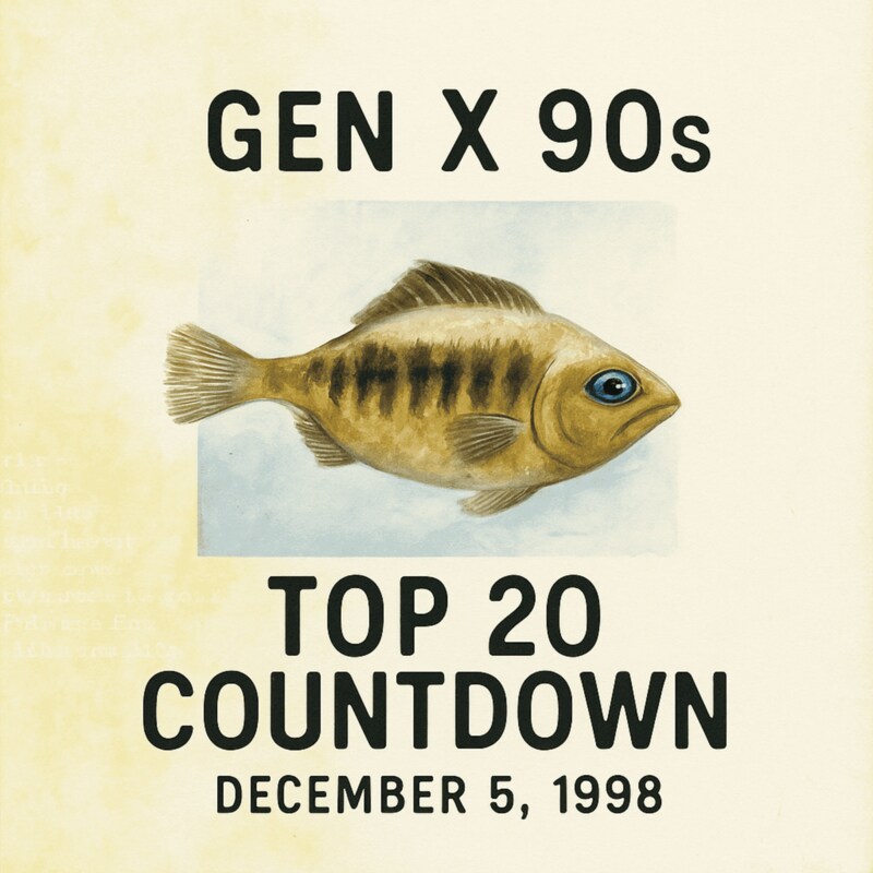 Artwork for podcast Gen X 90s Top 20 Countdown