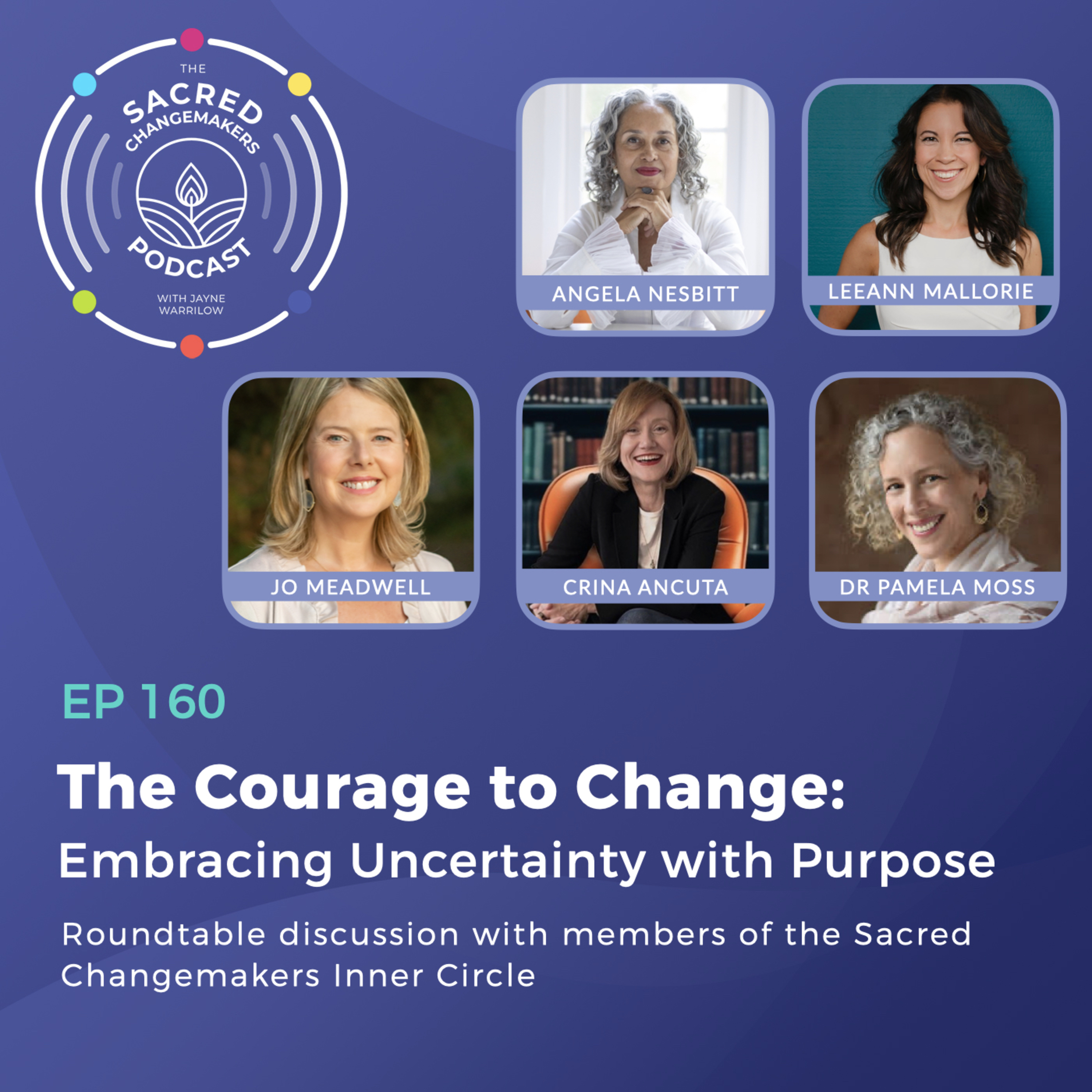 160. The Courage to Change: Embracing Uncertainty with Purpose, Roundtable Discussion