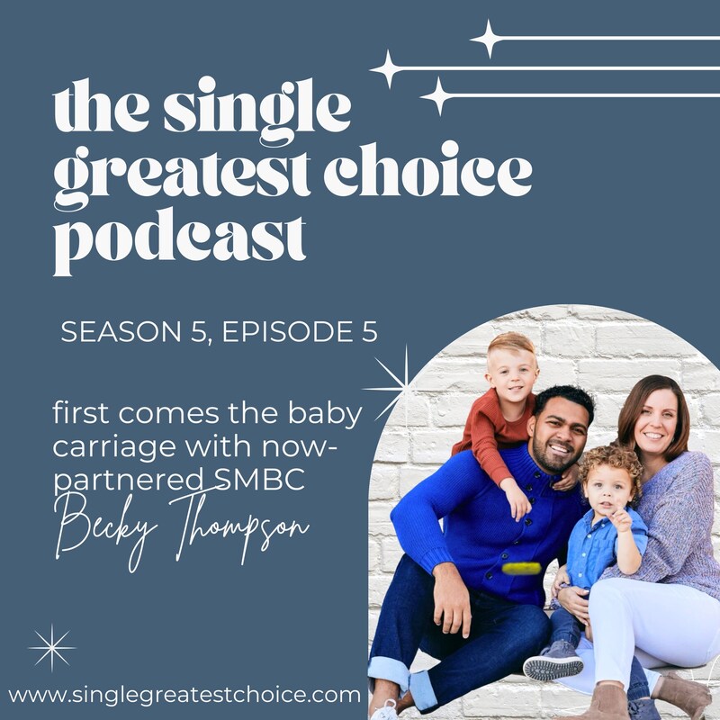 Artwork for podcast The Single Greatest Choice: For Single Women Exploring Solo Motherhood by Choice (SMBC), Fertility, and Having a Baby on Their Own Through Donor Conception or Adoption