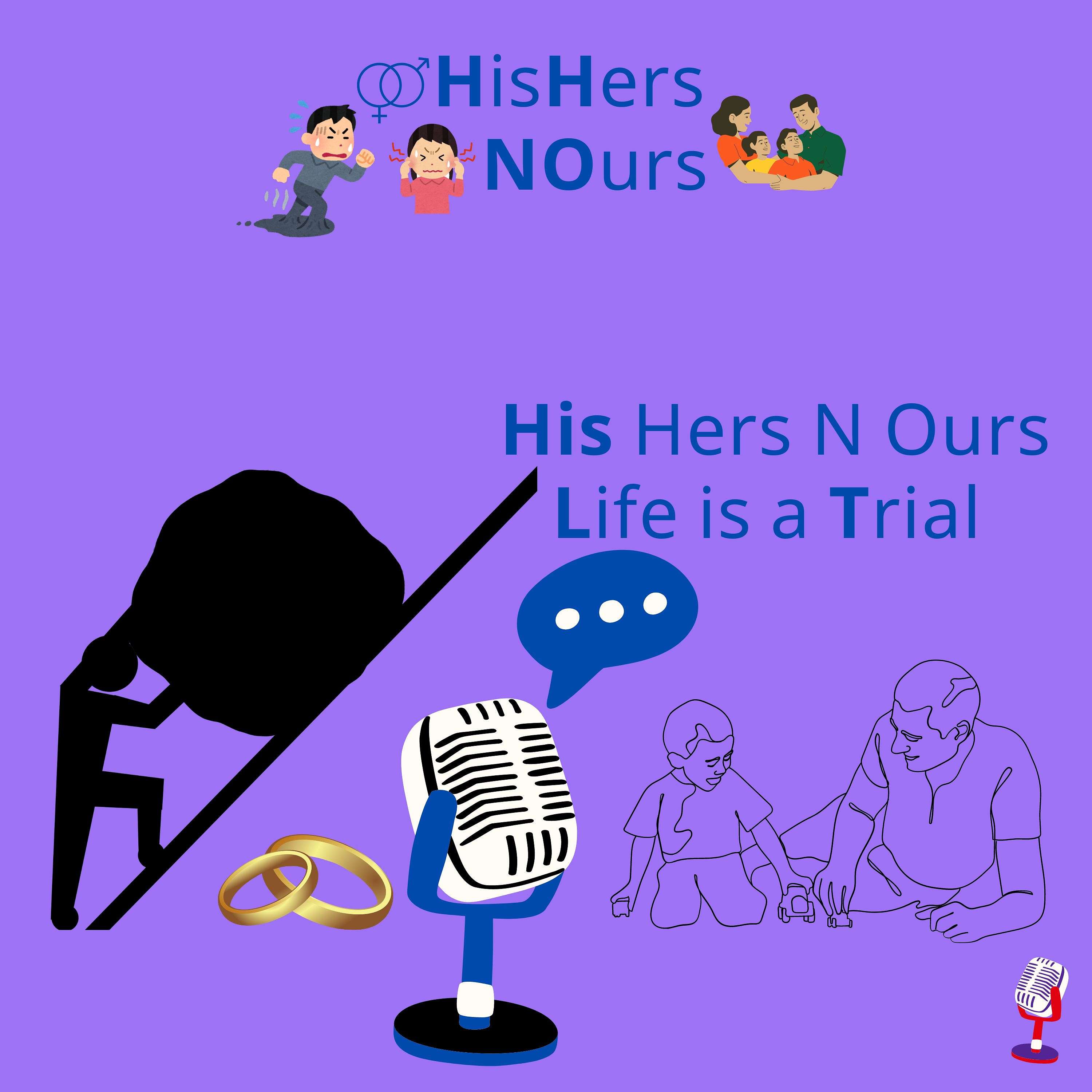 Artwork for His Her N Ours - Life is a Trial - His Edition