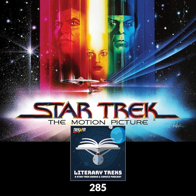 Artwork for podcast Literary Treks: A Star Trek Books and Comics Podcast
