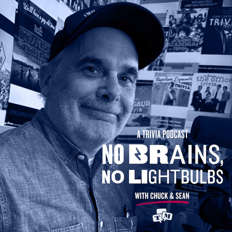 Artwork for podcast No Brains, No Lightbulbs: A Trivia Podcast