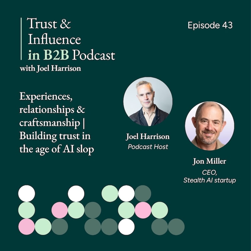 Artwork for podcast Trust & Influence in B2B