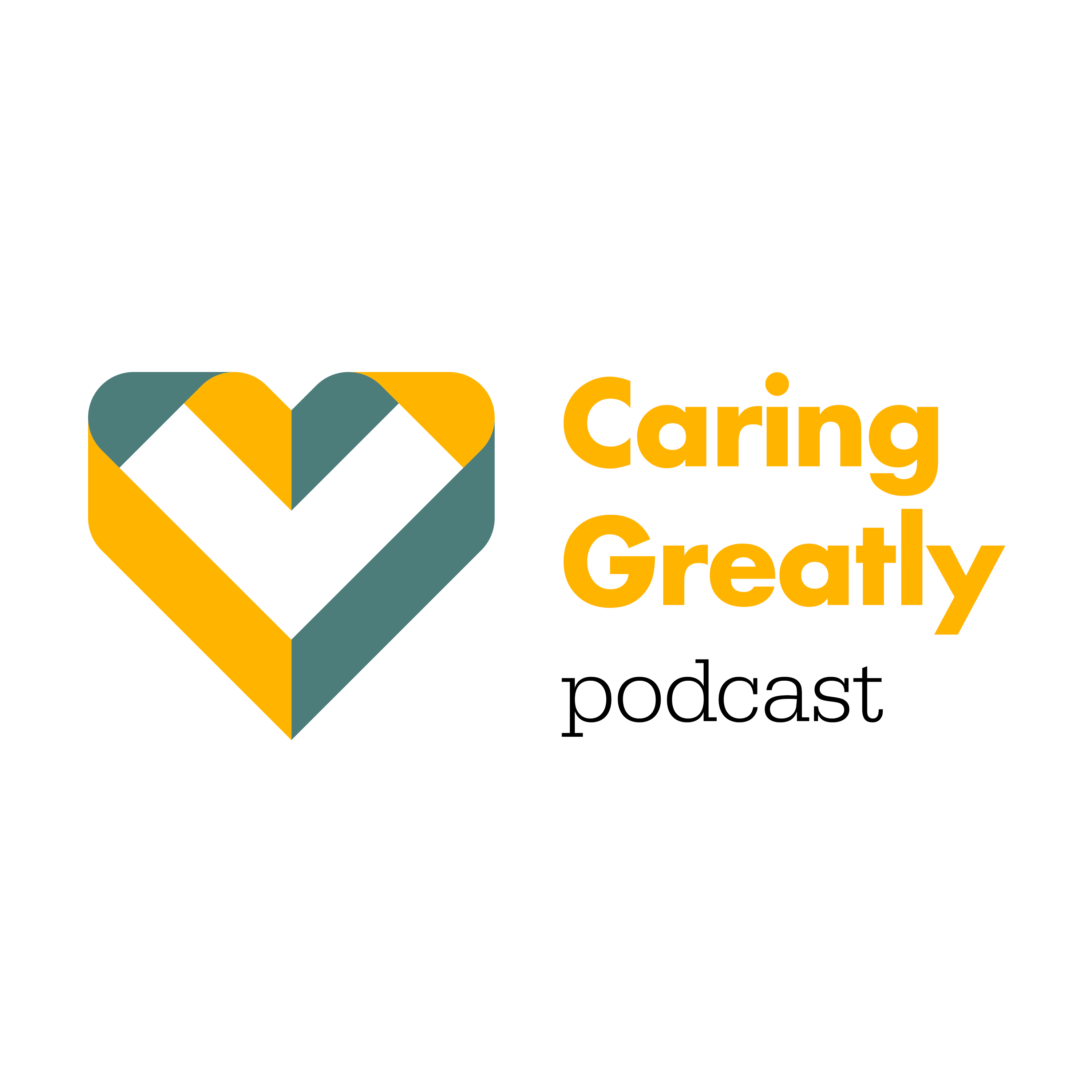 Caring Greatly podcast artwork