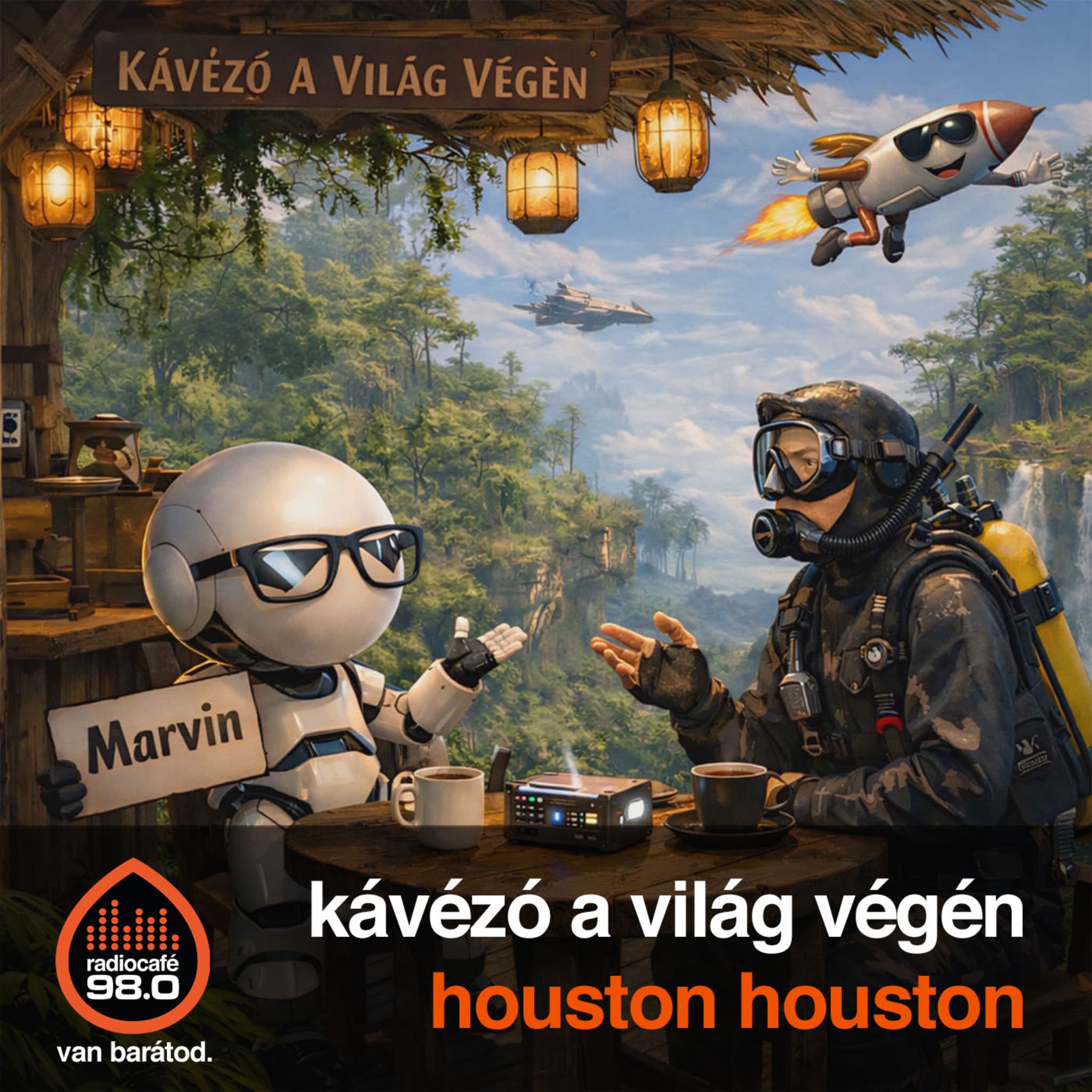 KVV & rakéta.hu hírei -  houston-houston 2025 10.06 episode artwork