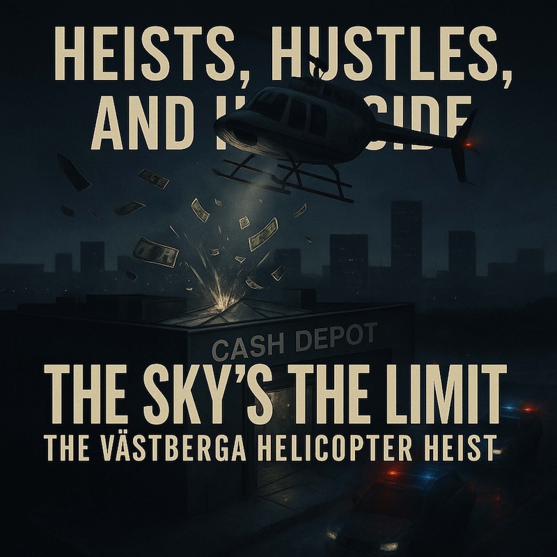 Artwork for podcast Heists, Hustles, and Homicide