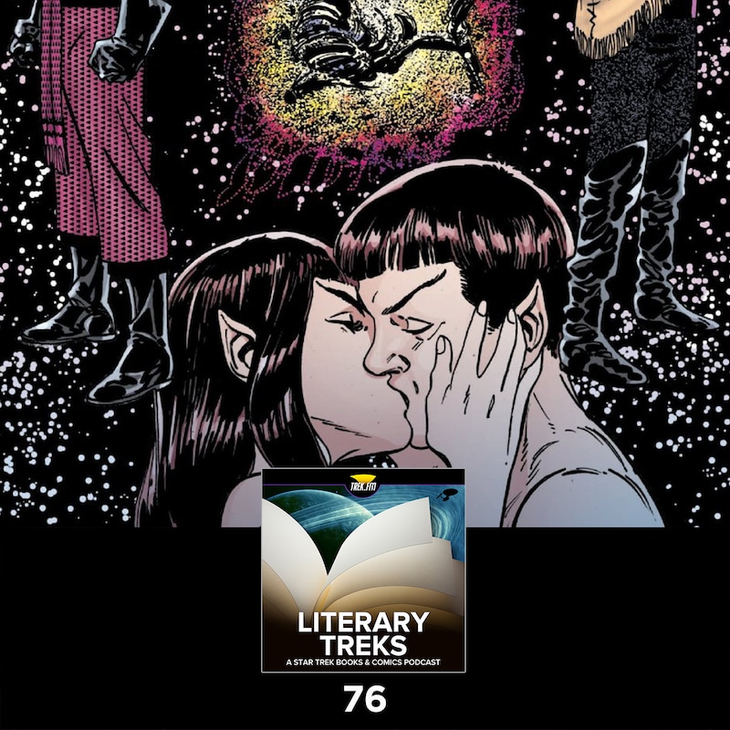 Artwork for podcast Literary Treks: A Star Trek Books and Comics Podcast