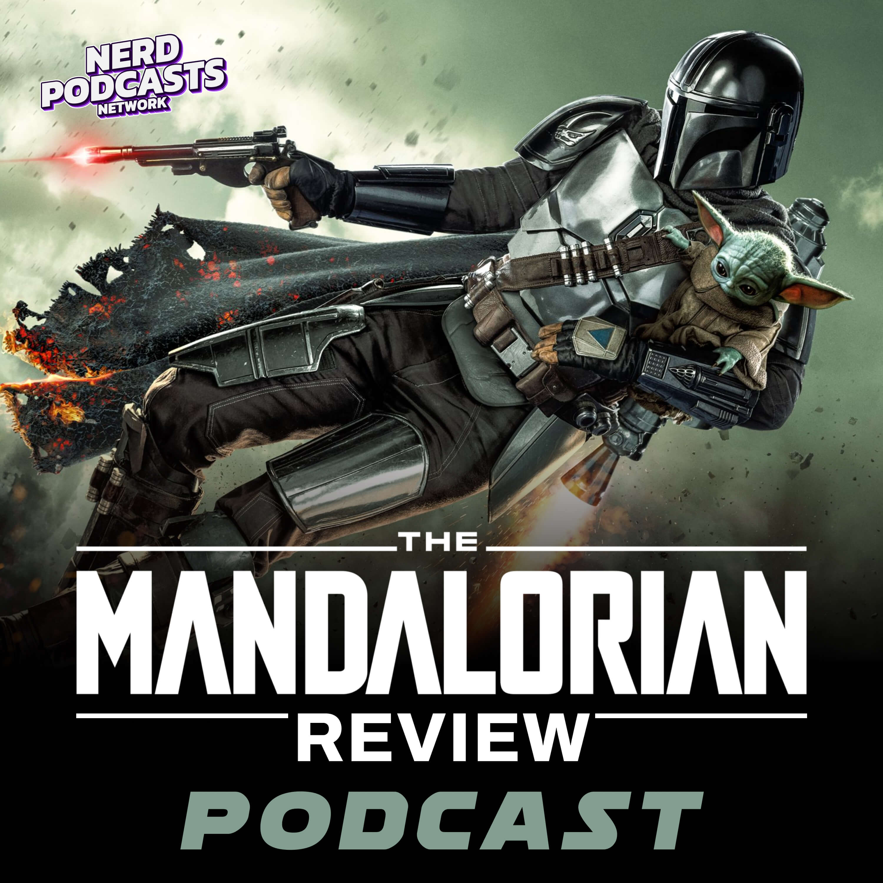 The Mandalorian Review Podcast's artwork