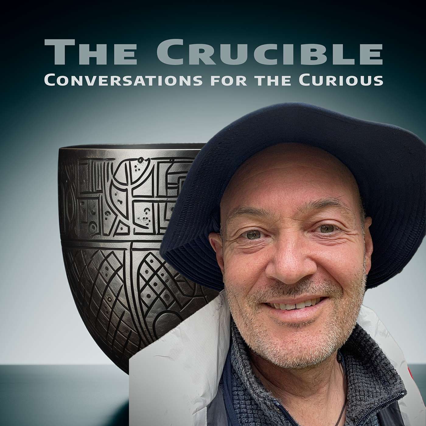 The Crucible:Conversations for the Curious podcast artwork