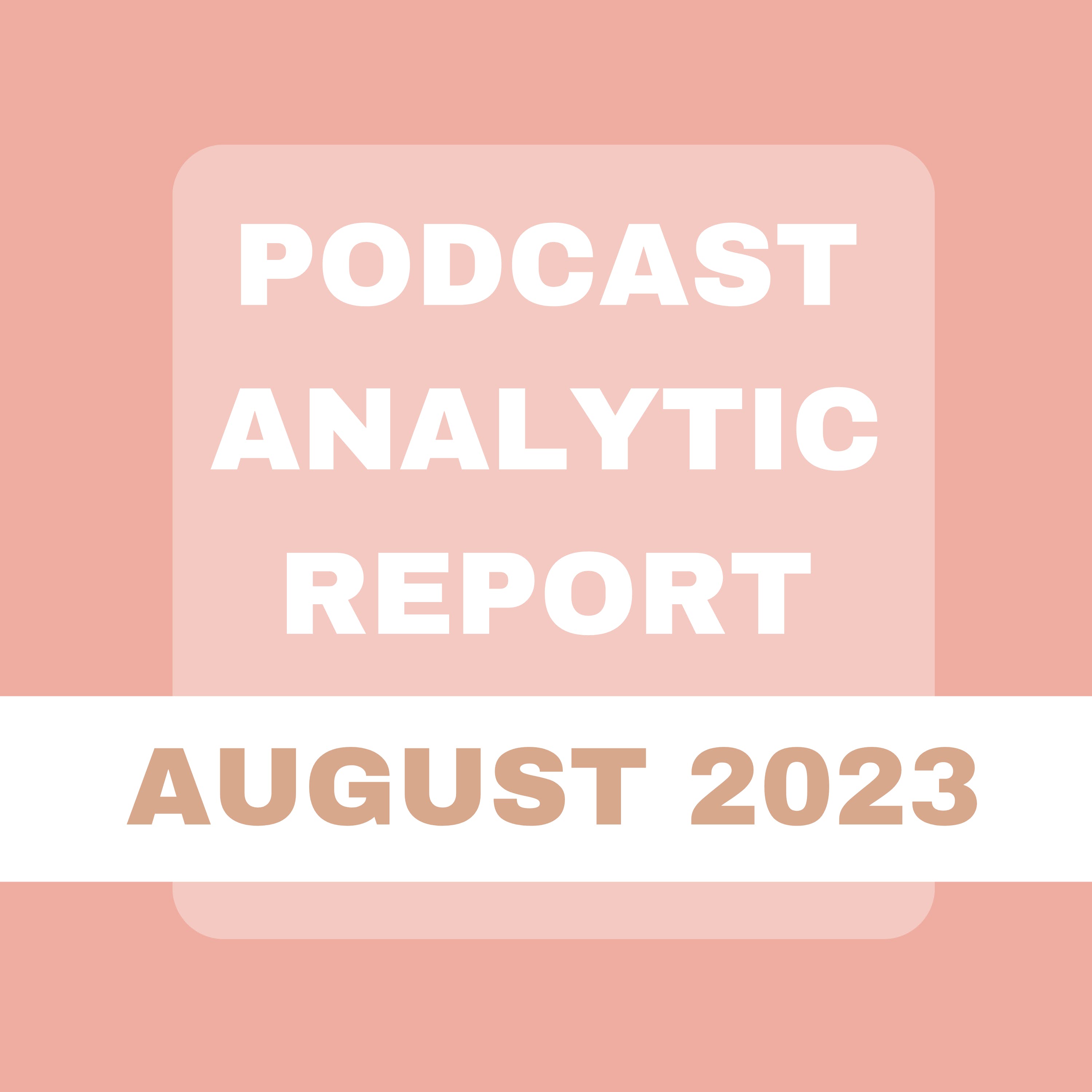 BONUS: August '23 Analytics