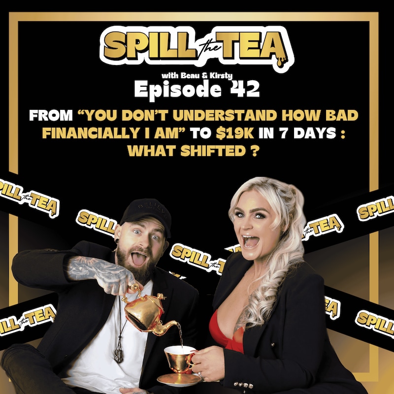 Artwork for podcast Spill the Tea with Beau & Kirsty