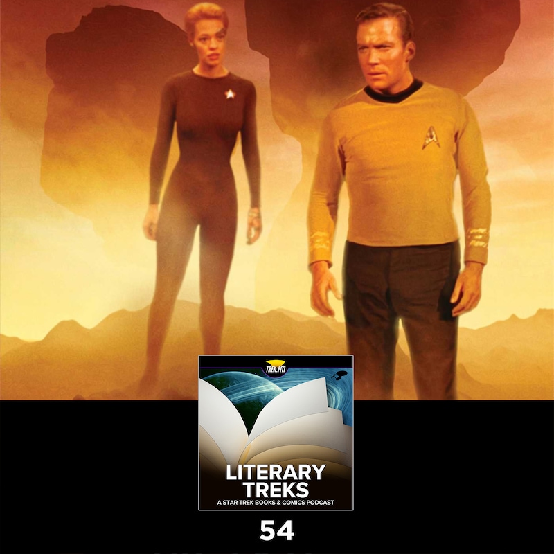 Artwork for podcast Literary Treks: A Star Trek Books and Comics Podcast