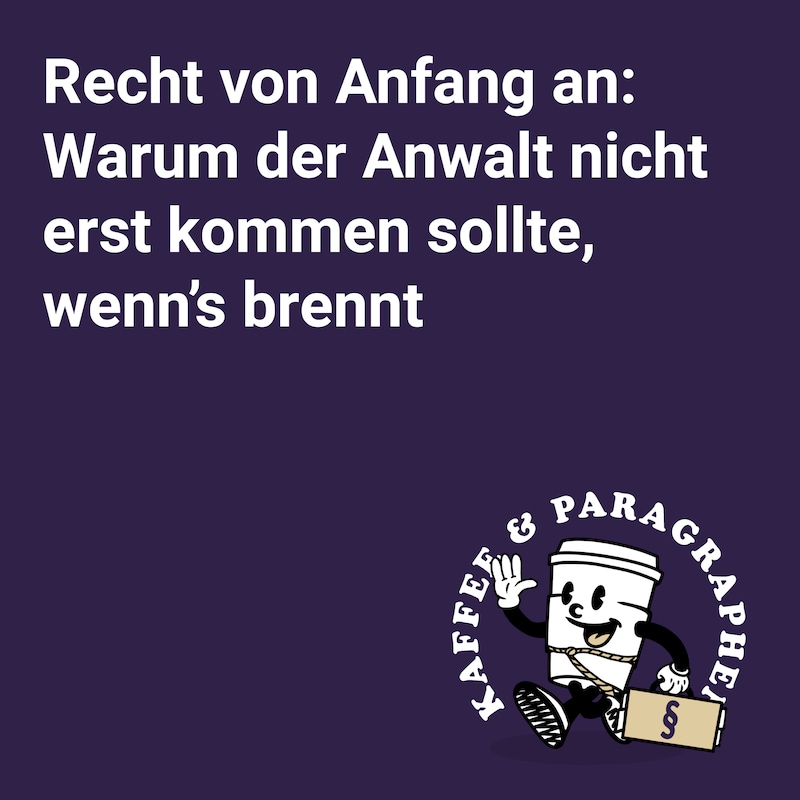 Artwork for podcast Kaffee & Paragraphen