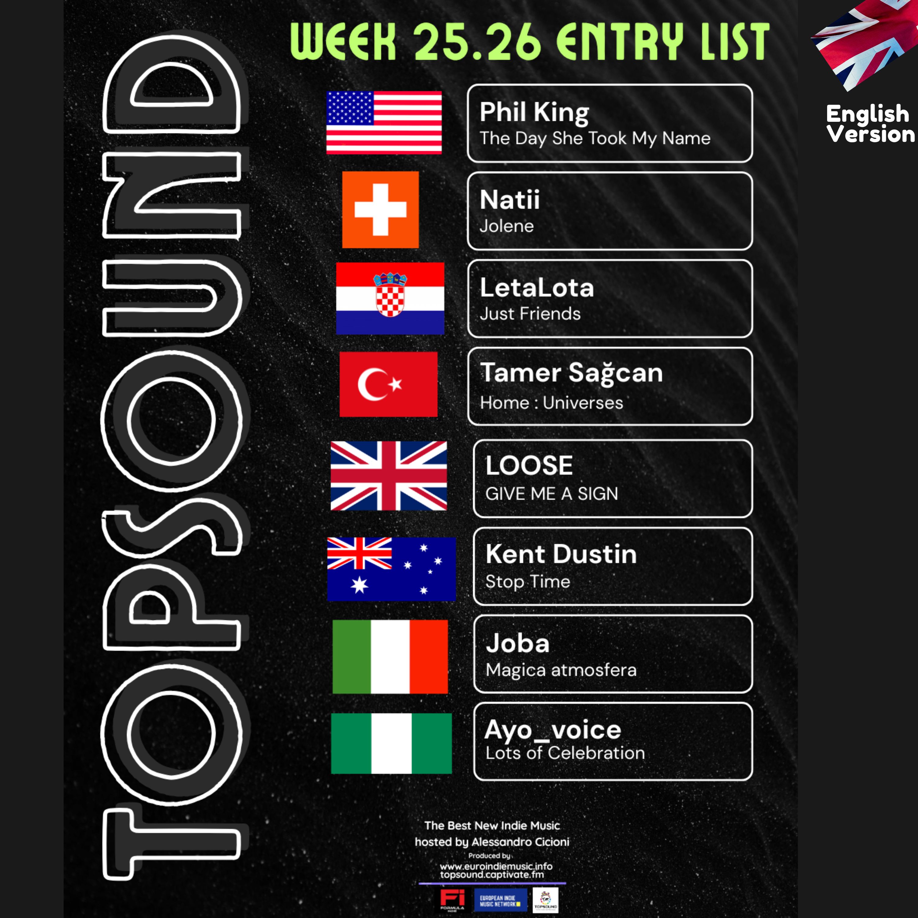 TOPSOUND WEEK 25.26 English Version episode artwork