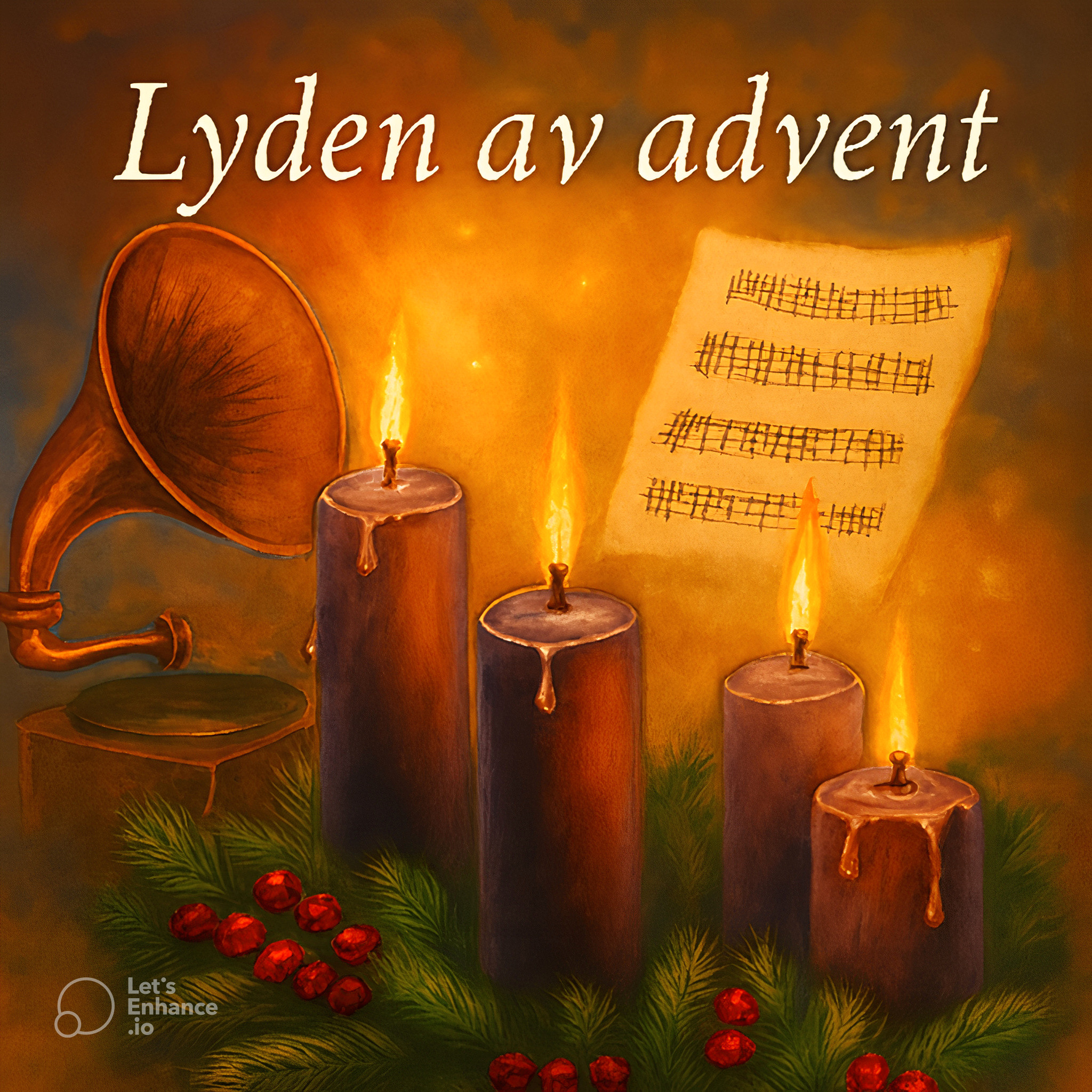 Artwork for Lyden av advent