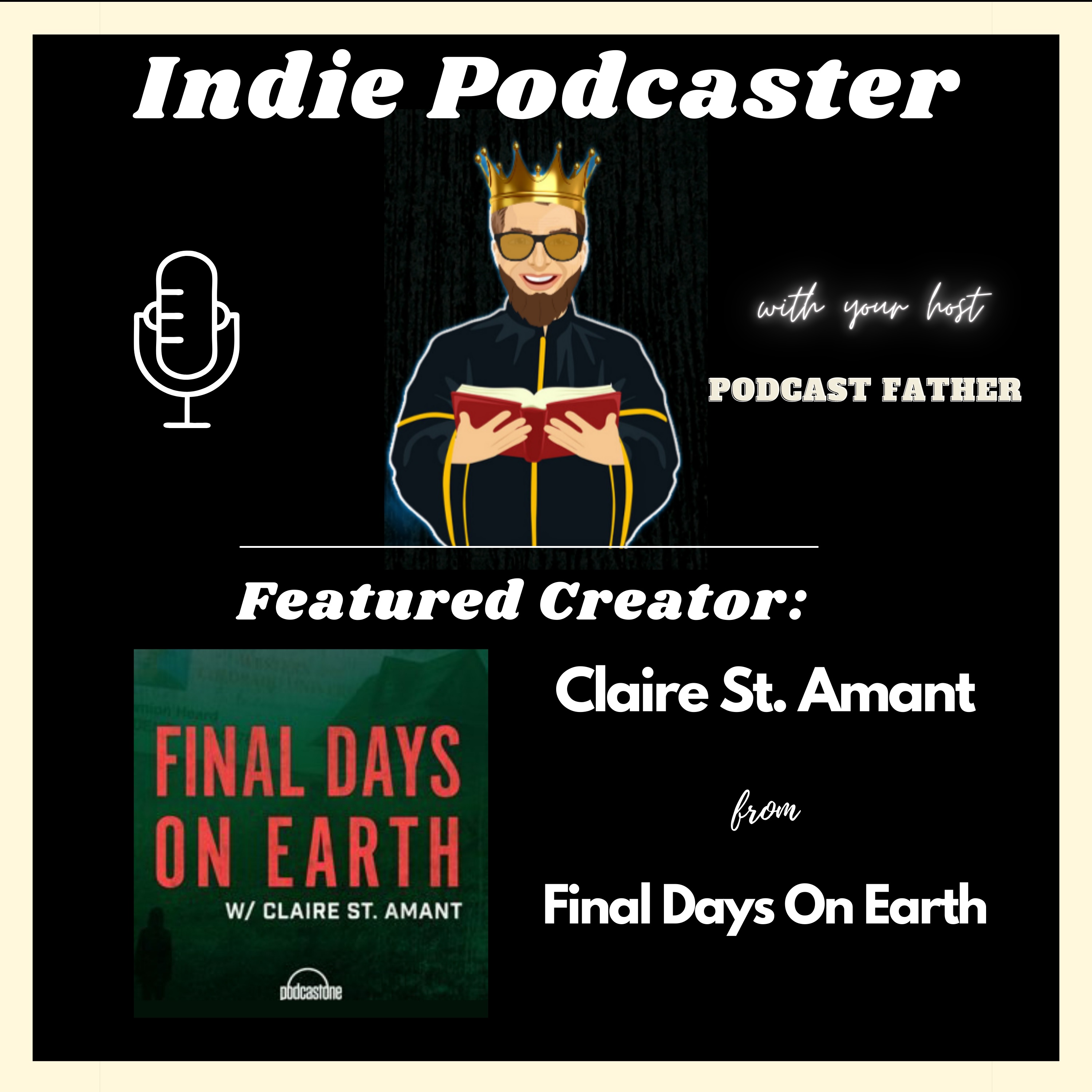 Claire St. Amant from Final Days on Earth Podcast Image